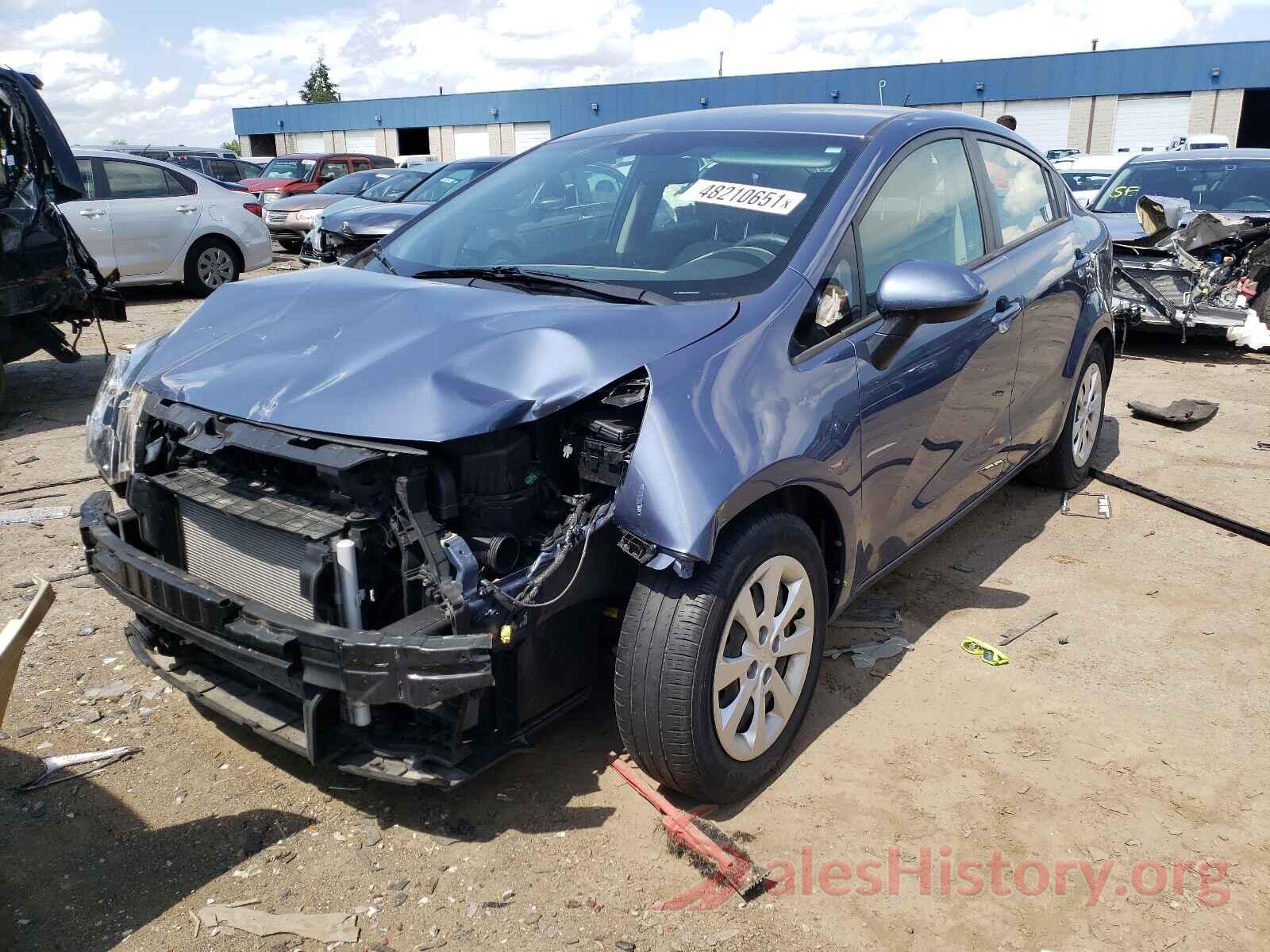 KNADM4A30G6670562 2016 KIA RIO