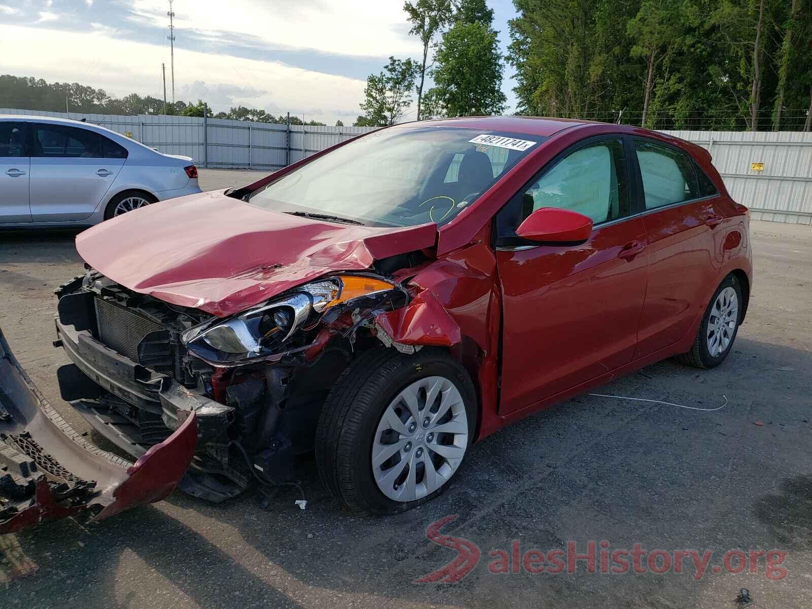 KMHD35LH1HU350311 2017 HYUNDAI ELANTRA