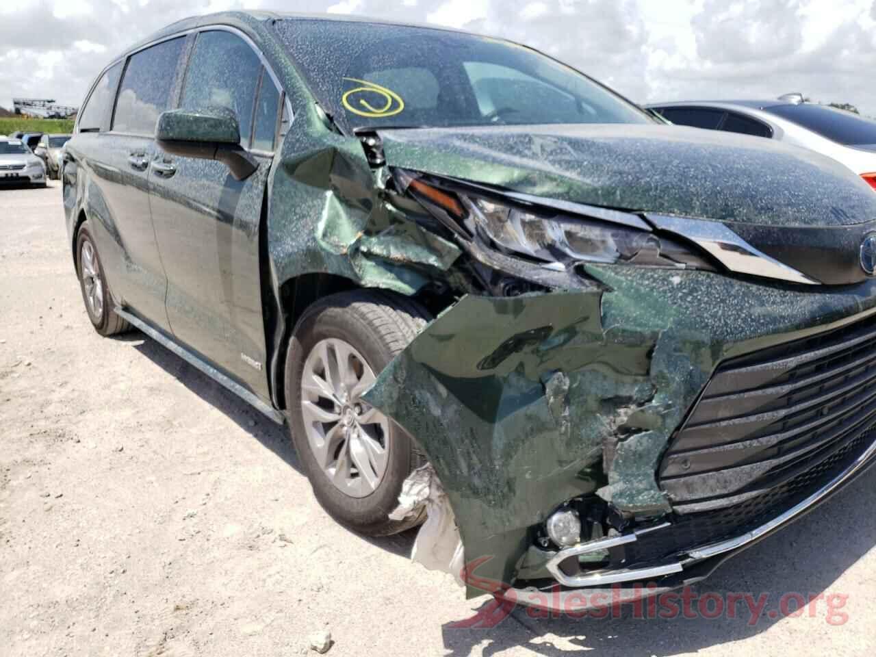 5TDYRKEC1MS056894 2021 TOYOTA SIENNA