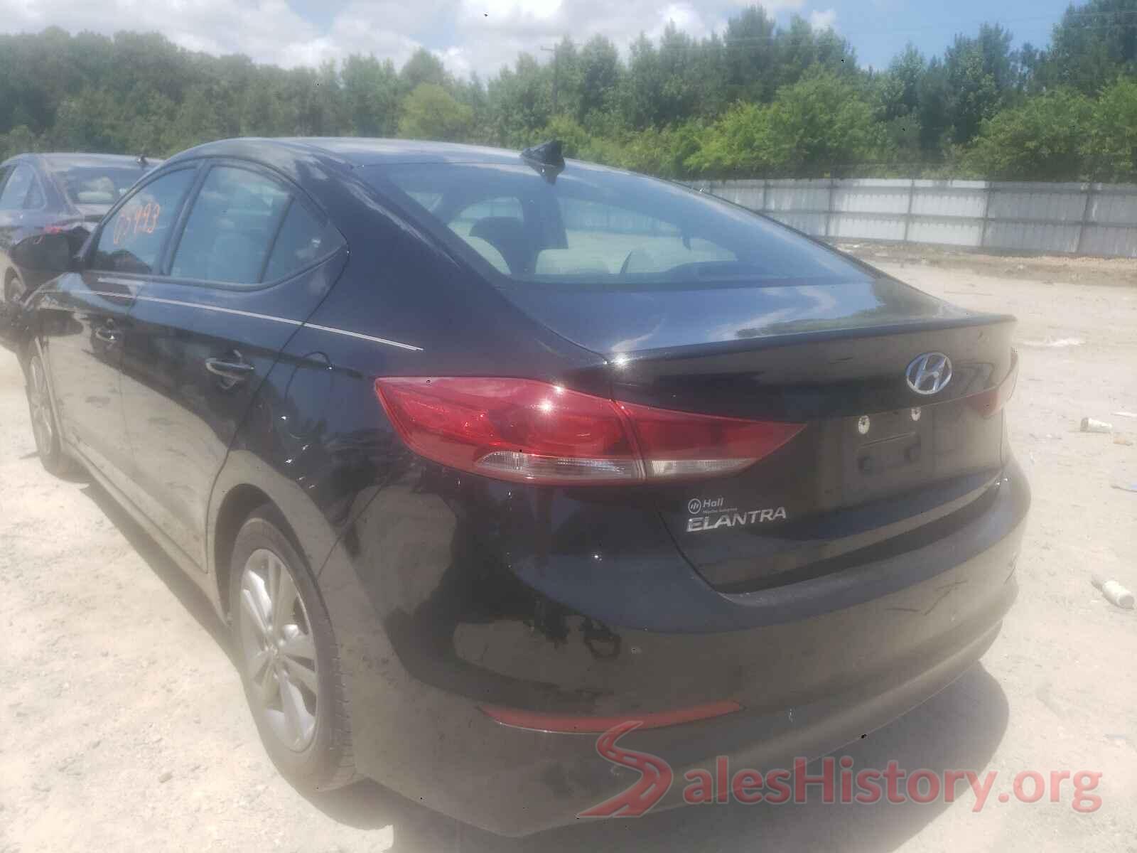 5NPD84LF0HH187871 2017 HYUNDAI ELANTRA