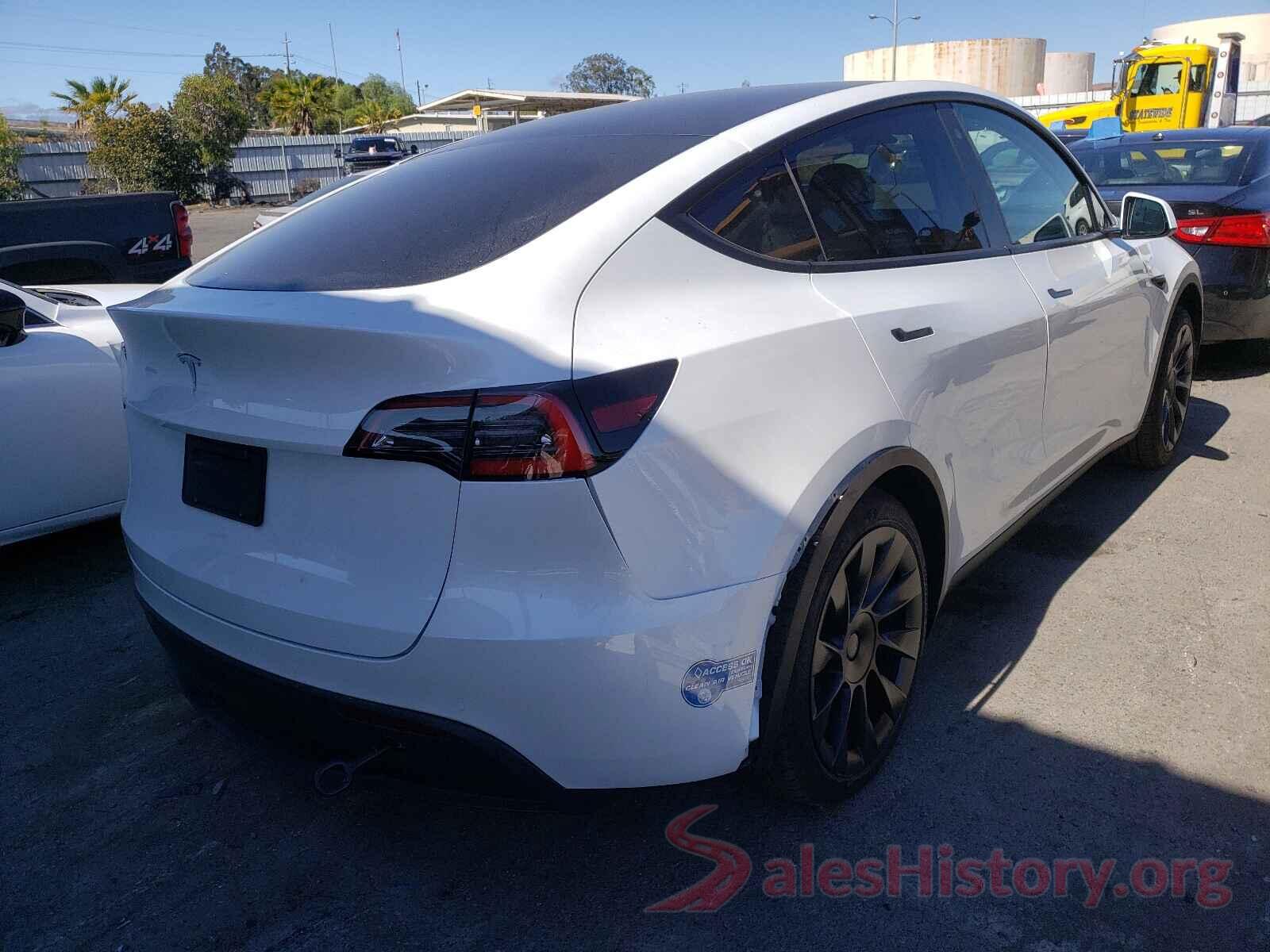 5YJYGDED3MF123168 2021 TESLA MODEL Y