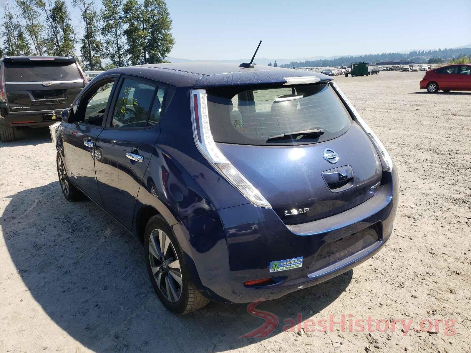 1N4BZ0CPXGC309271 2016 NISSAN LEAF