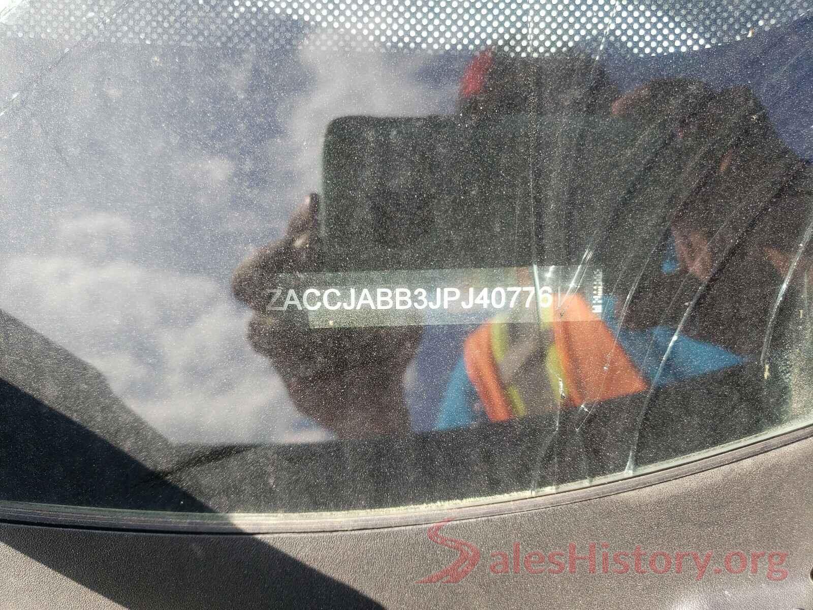 ZACCJABB3JPJ40776 2018 JEEP RENEGADE