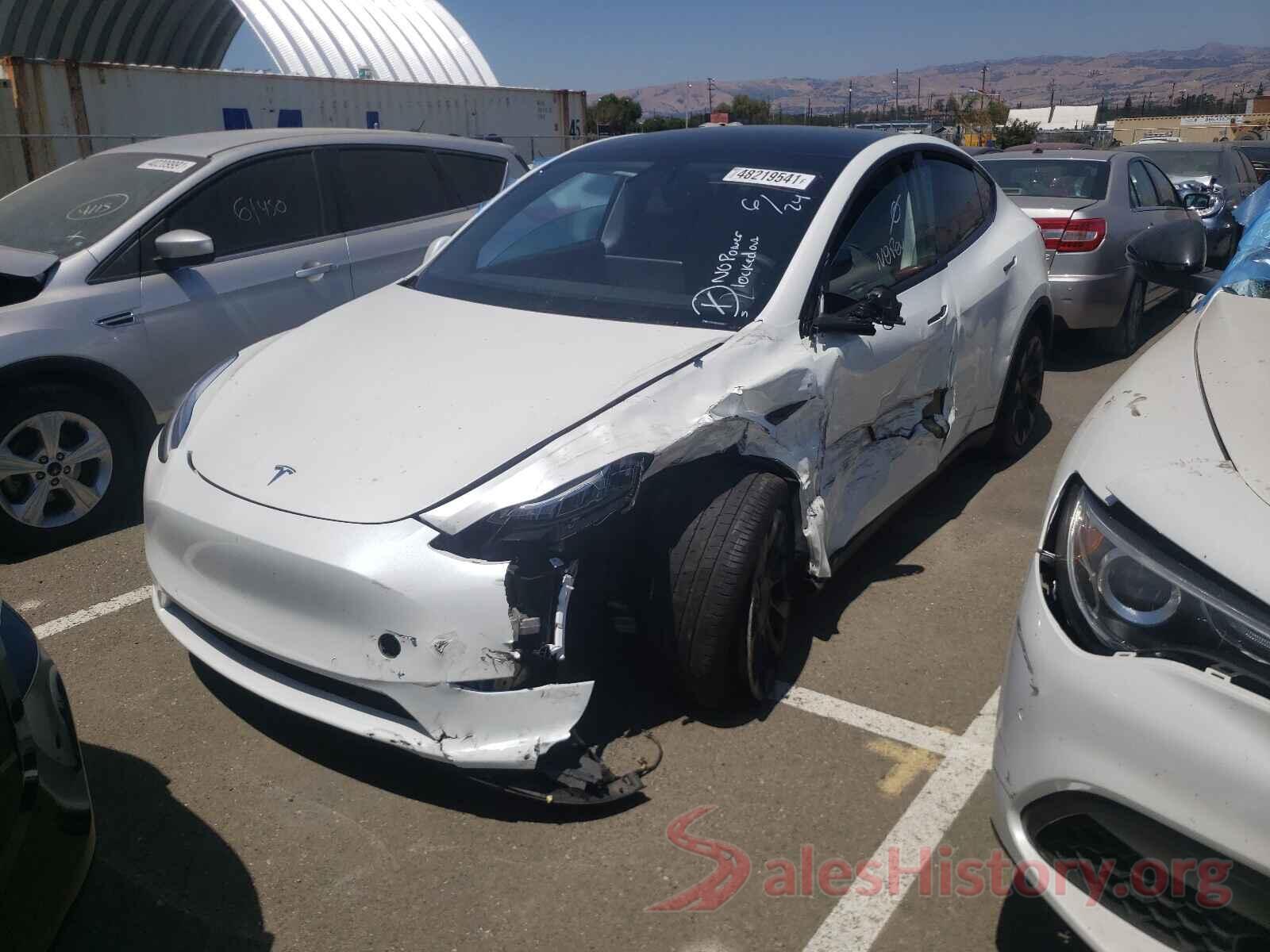 5YJYGDEE6LF059280 2020 TESLA MODEL Y