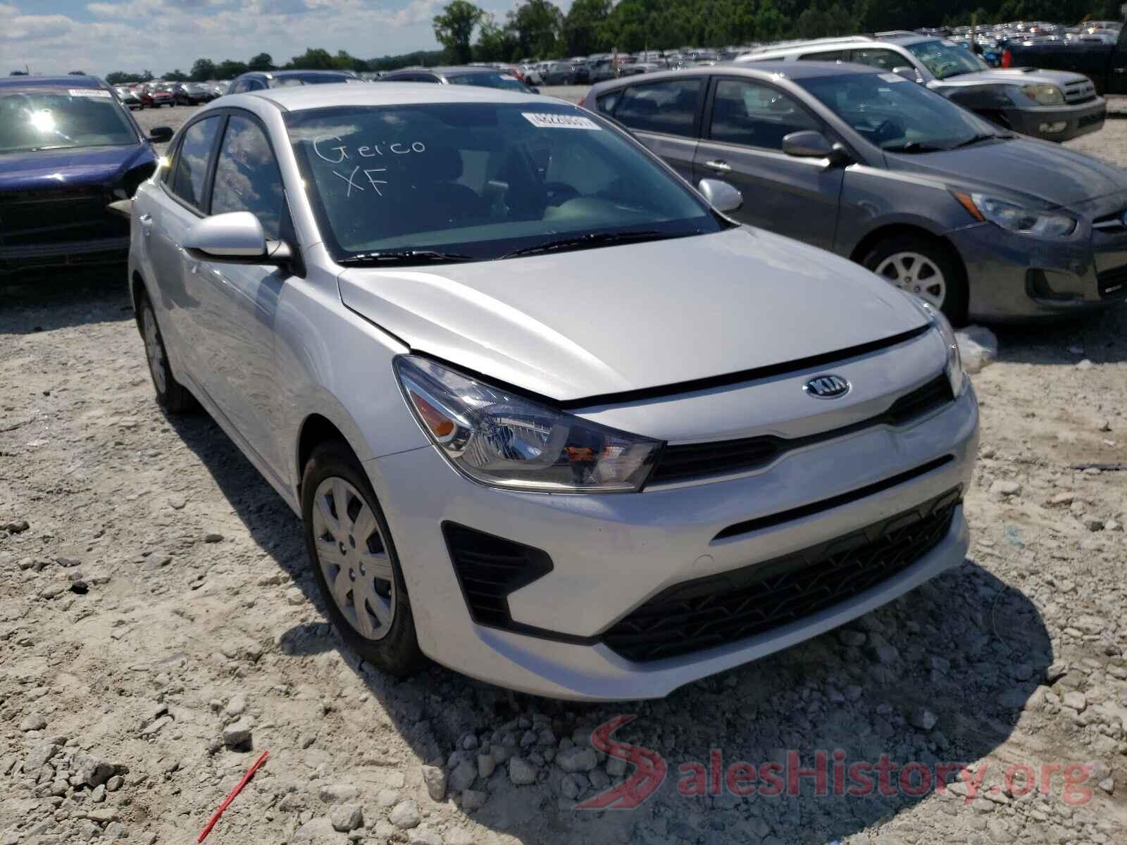 3KPA24AD4ME381100 2021 KIA RIO