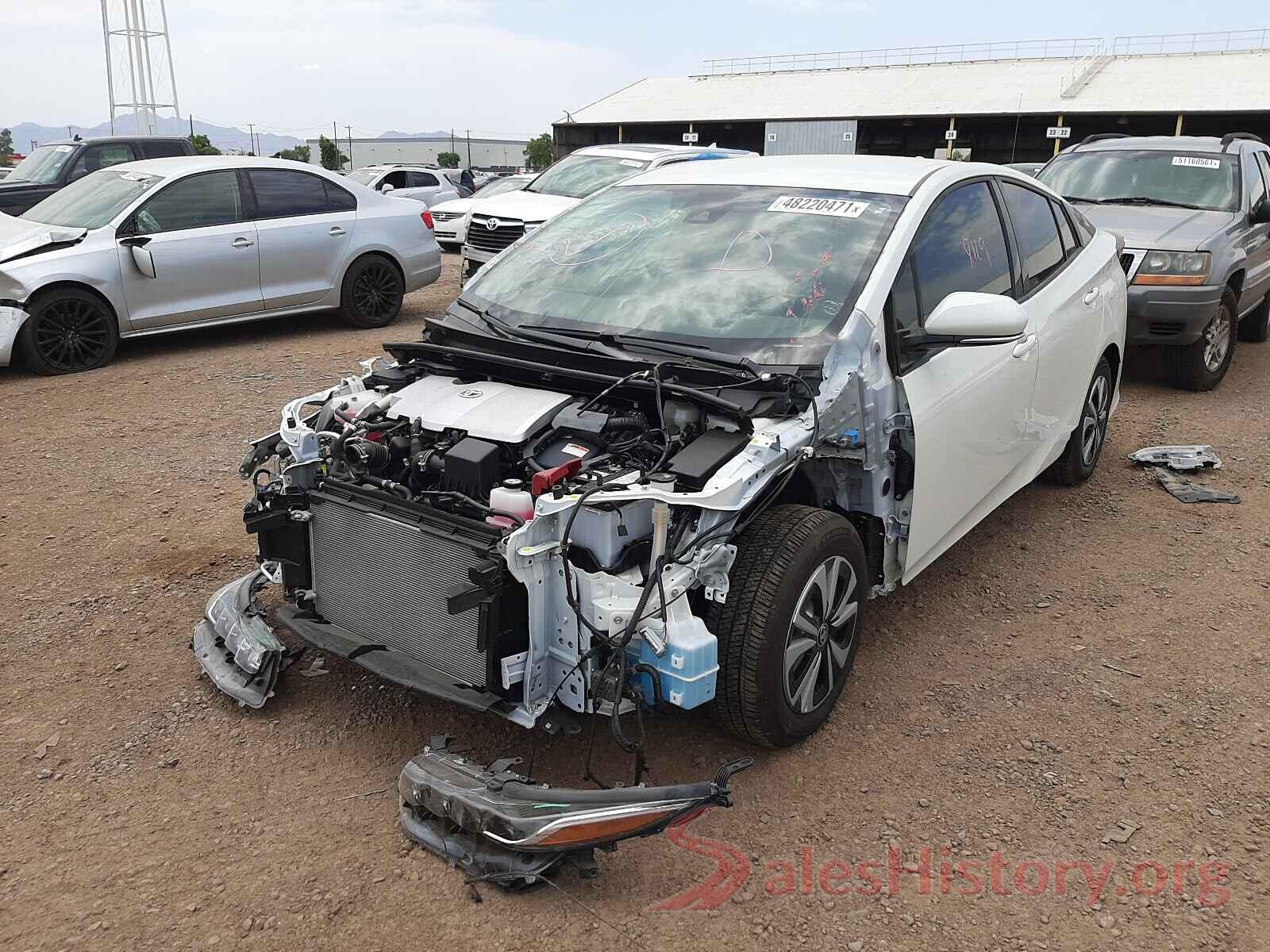 JTDKARFPXK3110103 2019 TOYOTA PRIUS