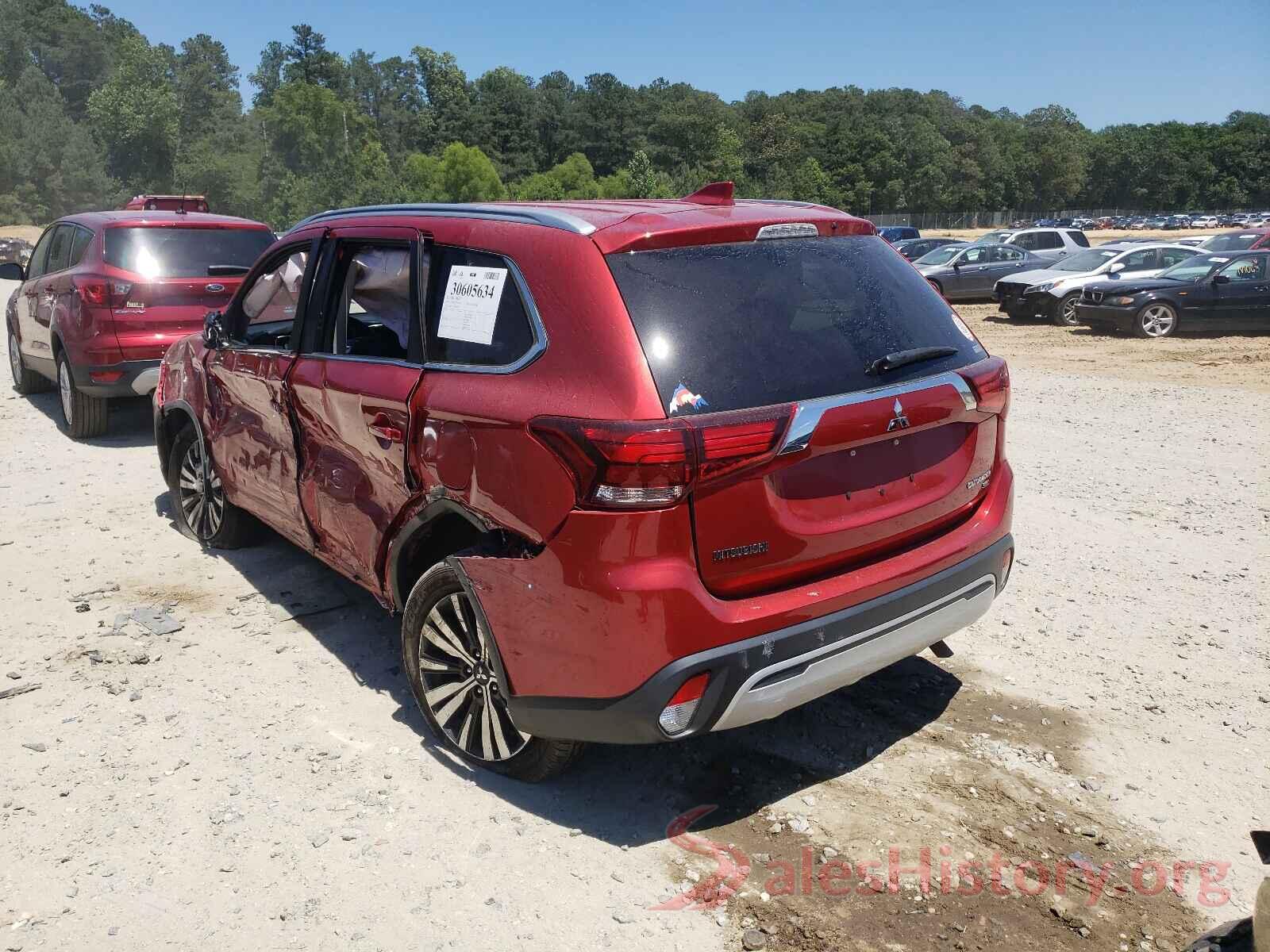 JA4AZ3A3XKZ040387 2019 MITSUBISHI OUTLANDER