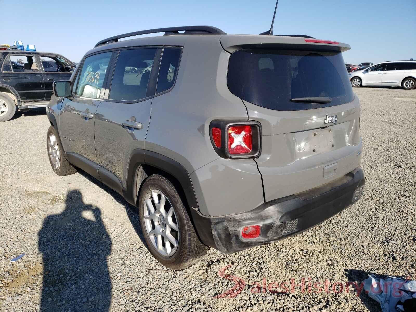 ZACNJABB3KPK61687 2019 JEEP RENEGADE