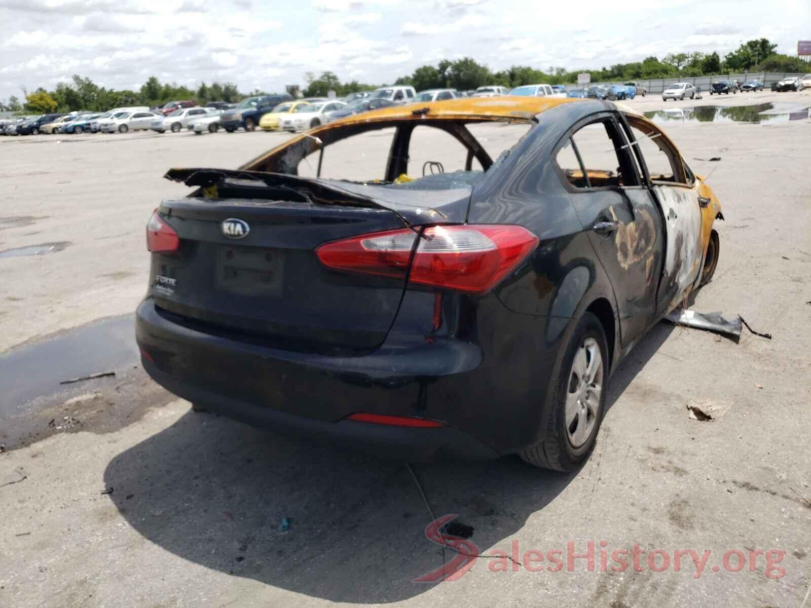 KNAFK4A63G5592082 2016 KIA FORTE