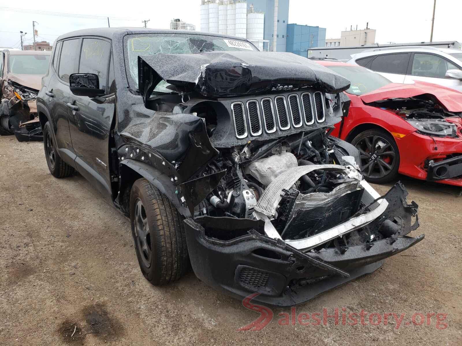 ZACCJAAT6GPD42601 2016 JEEP RENEGADE