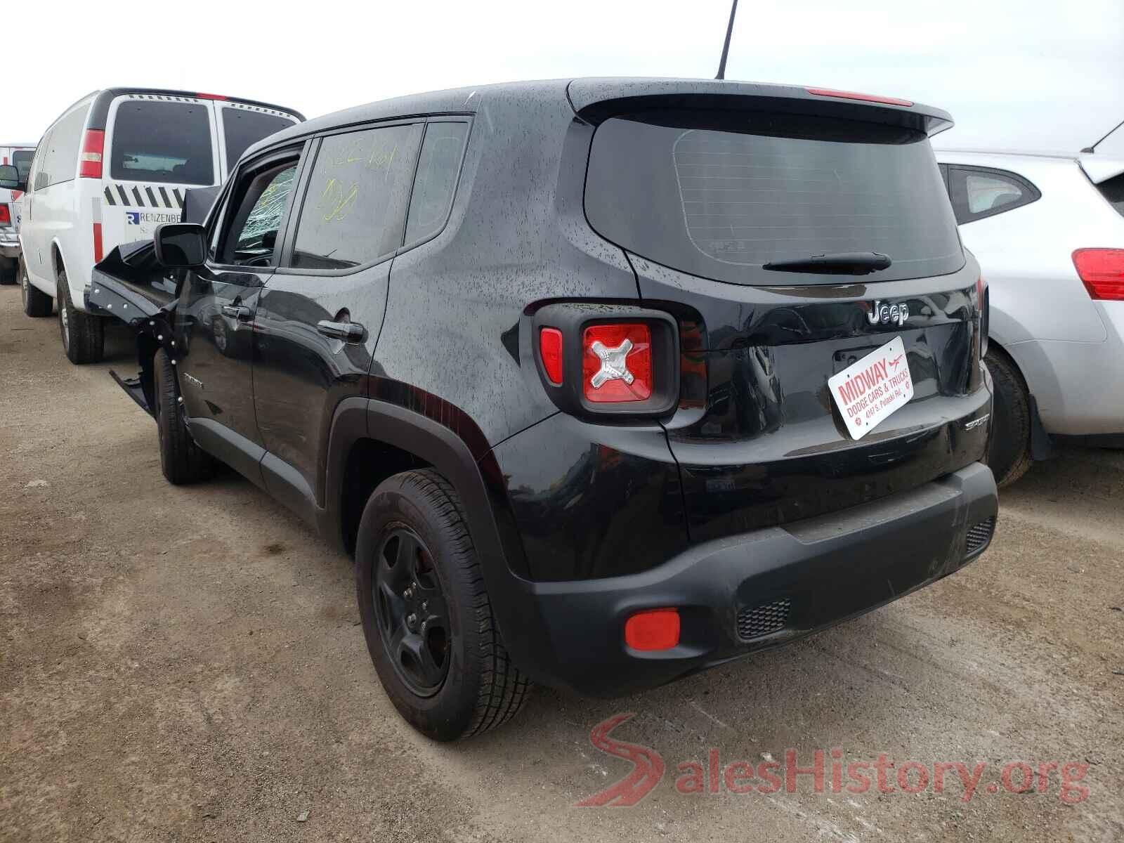 ZACCJAAT6GPD42601 2016 JEEP RENEGADE