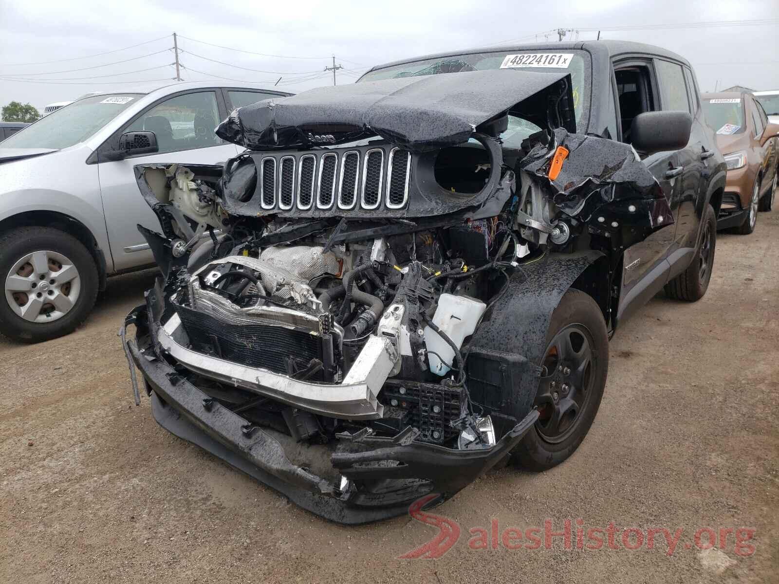 ZACCJAAT6GPD42601 2016 JEEP RENEGADE