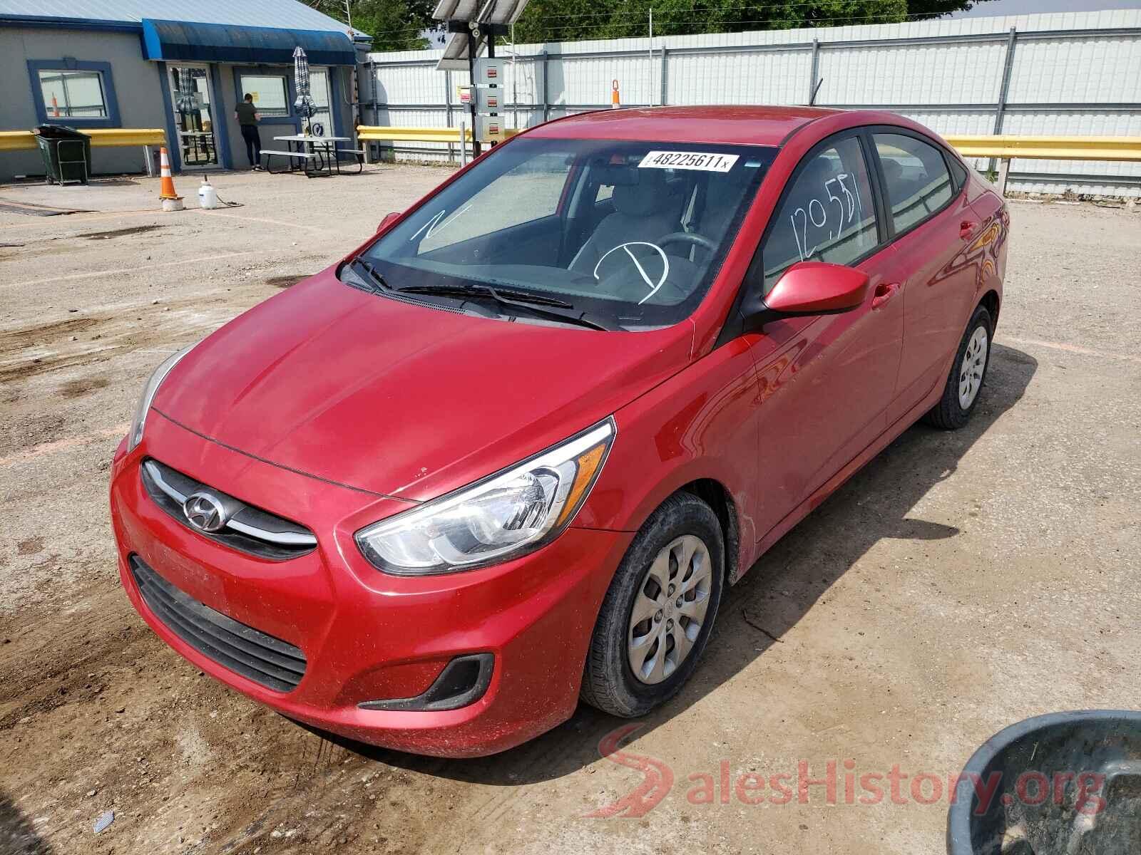 KMHCT4AE4GU963276 2016 HYUNDAI ACCENT