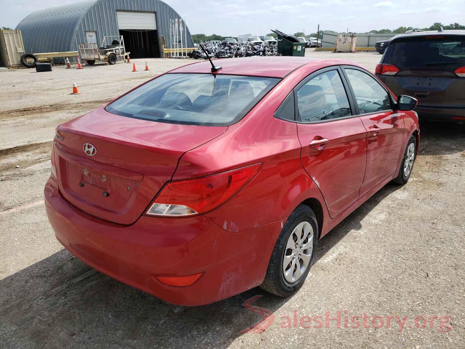 KMHCT4AE4GU963276 2016 HYUNDAI ACCENT