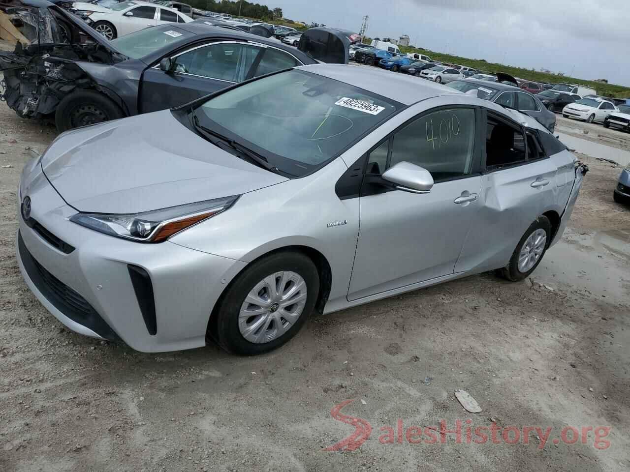 JTDKAMFU1M3139615 2021 TOYOTA PRIUS