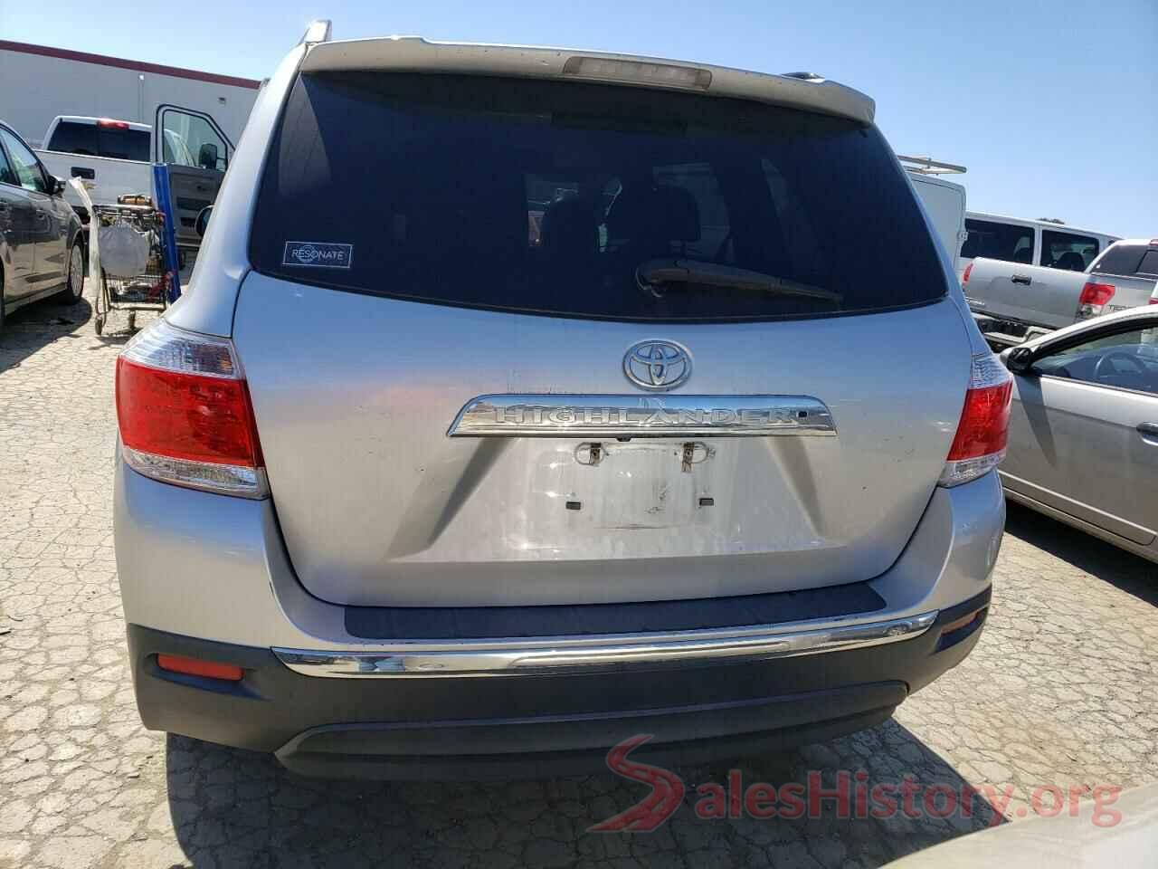 5TDZK3EH2CS066021 2012 TOYOTA HIGHLANDER