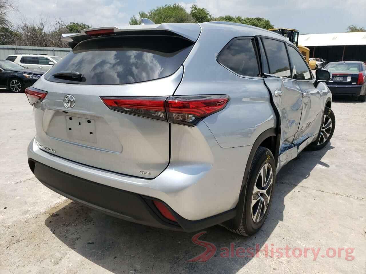 5TDGZRAH3MS047930 2021 TOYOTA HIGHLANDER