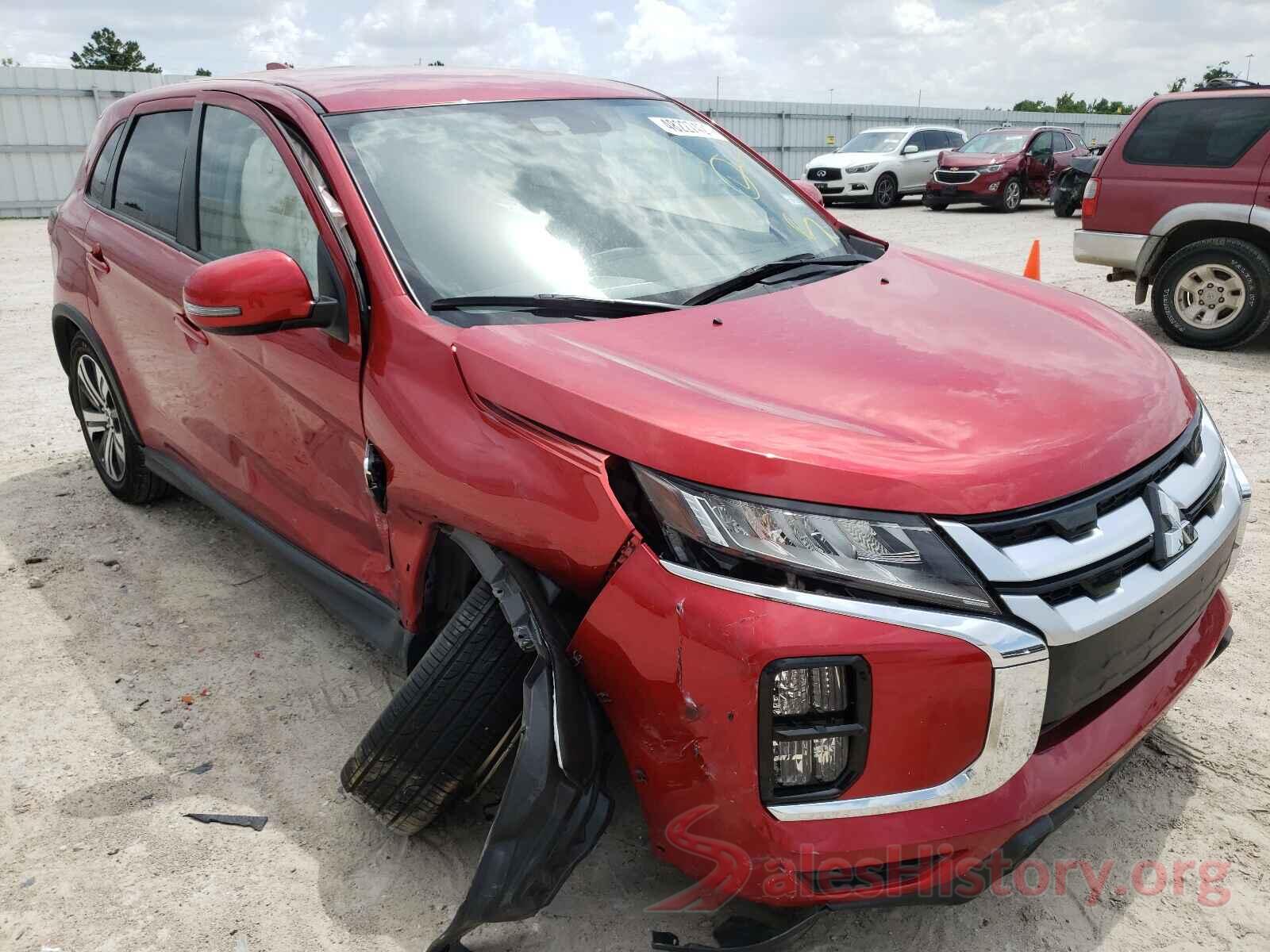 JA4AP4AU9LU001017 2020 MITSUBISHI OUTLANDER