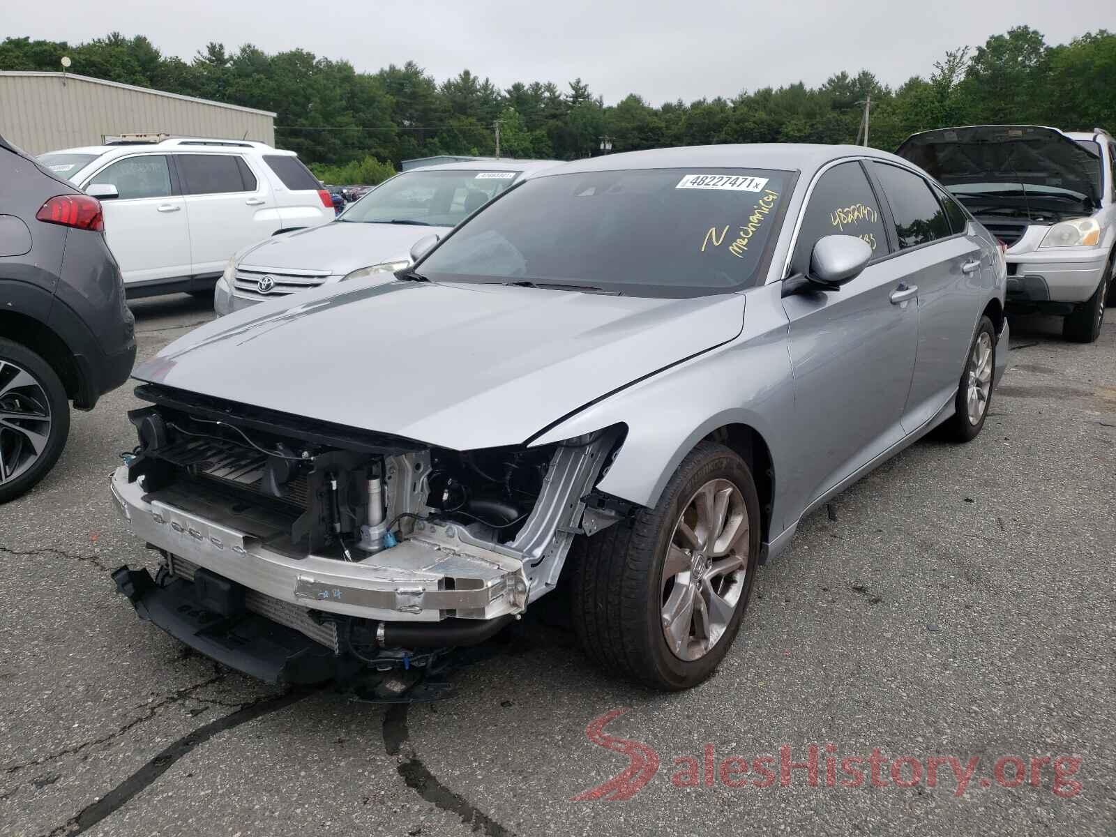 1HGCV1F18KA121507 2019 HONDA ACCORD