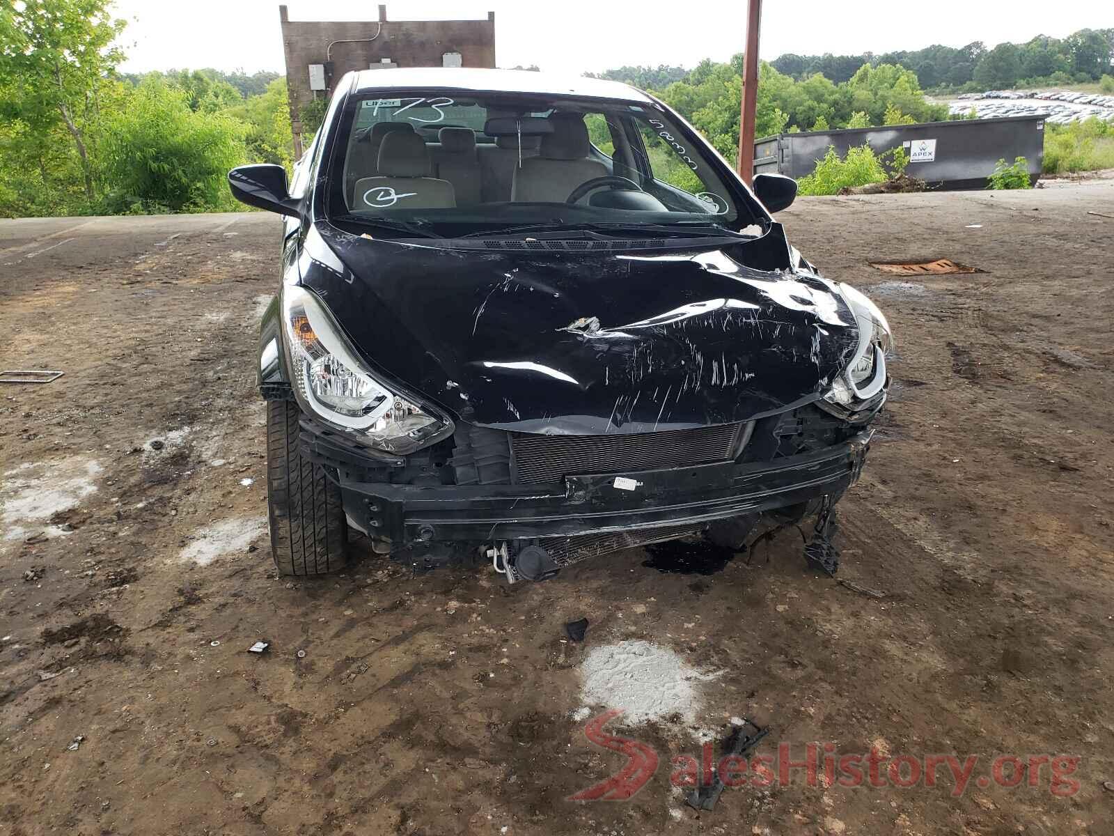 KMHDH4AE1GU645833 2016 HYUNDAI ELANTRA