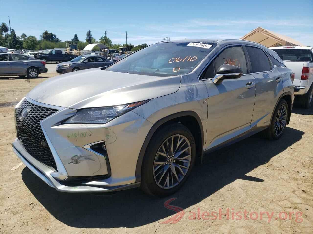 2T2BGMCA4JC026409 2018 LEXUS RX450