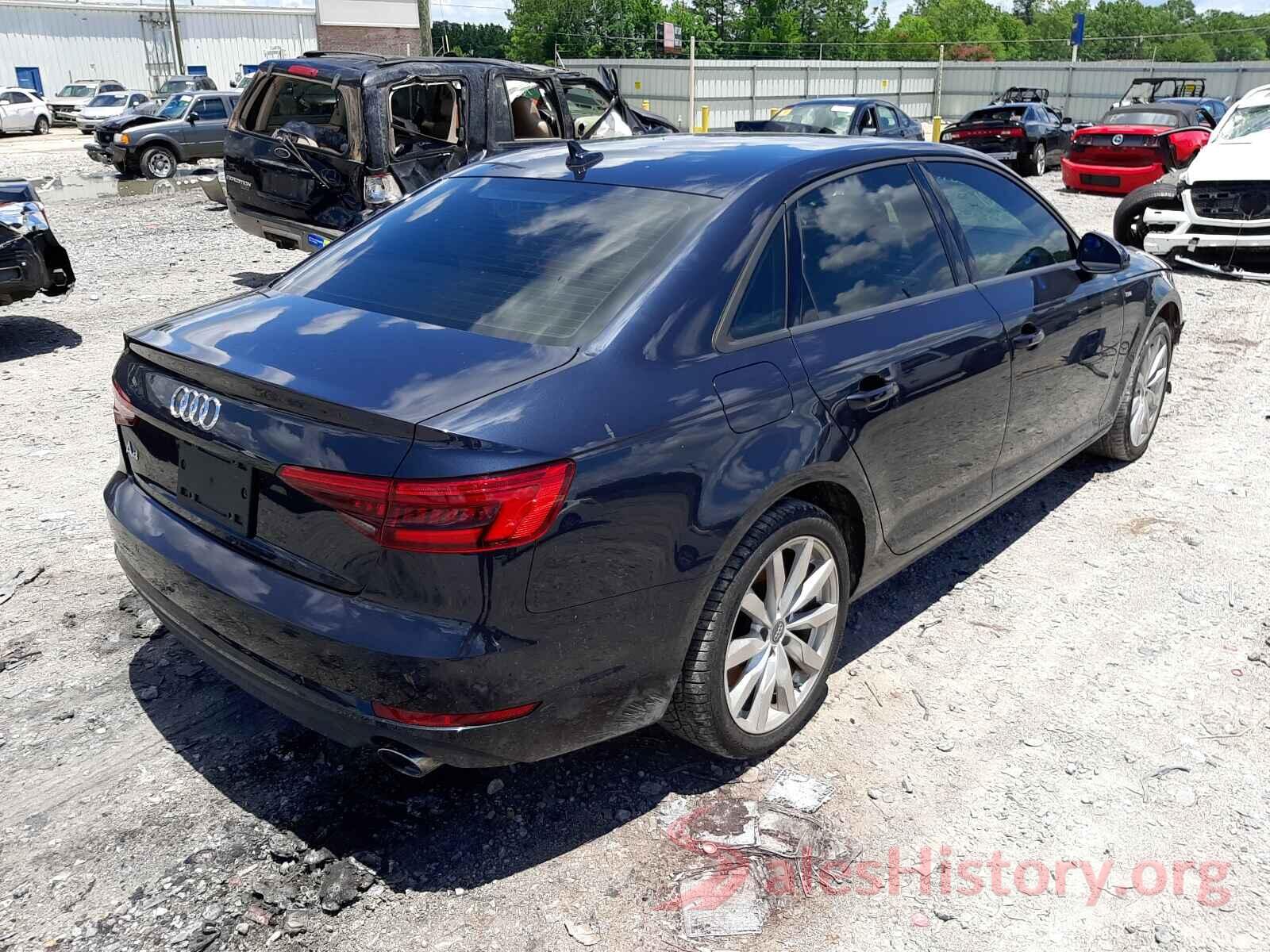 WAUGNAF45HN007859 2017 AUDI A4