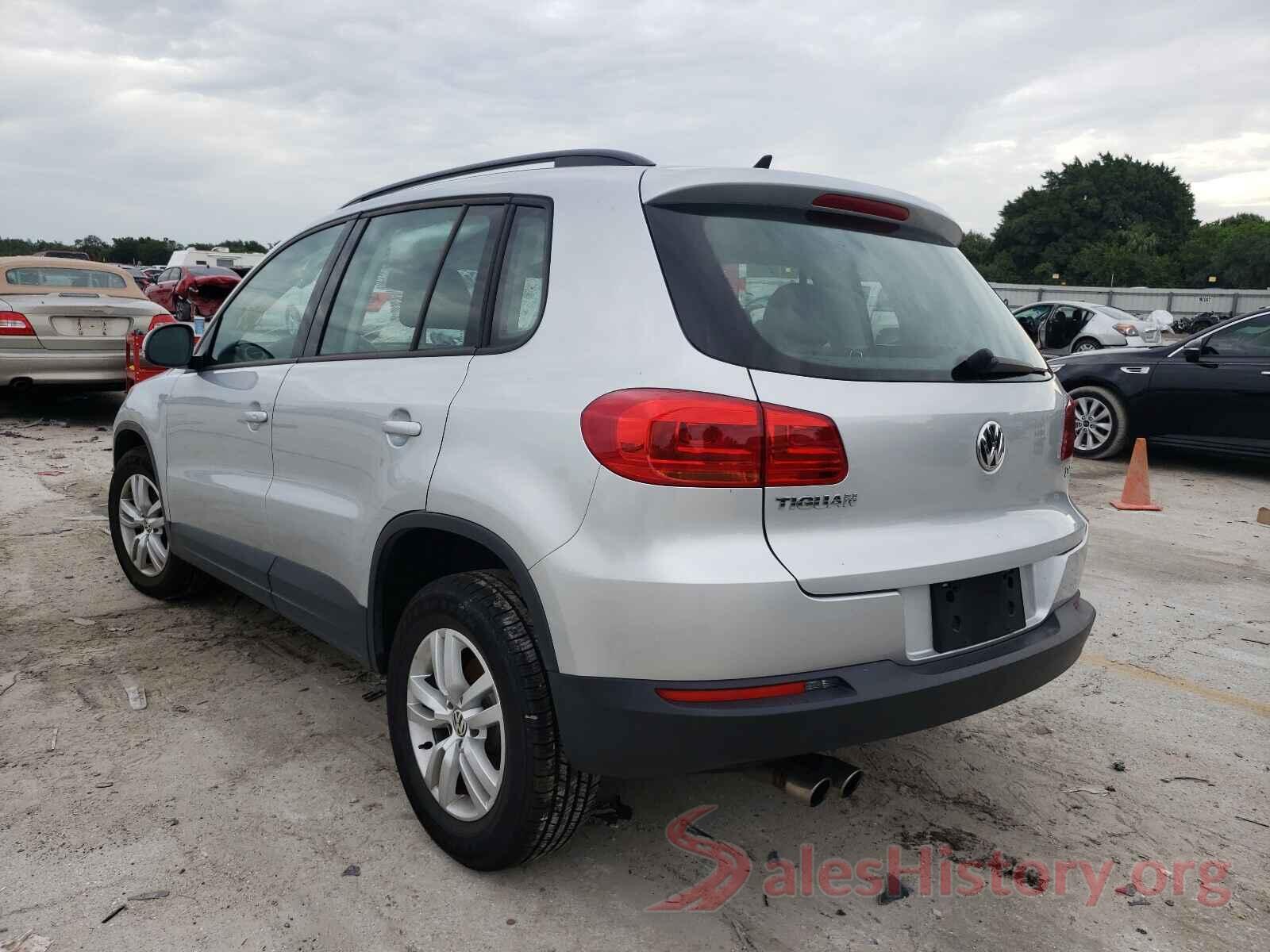 WVGAV7AX2HK010860 2017 VOLKSWAGEN TIGUAN