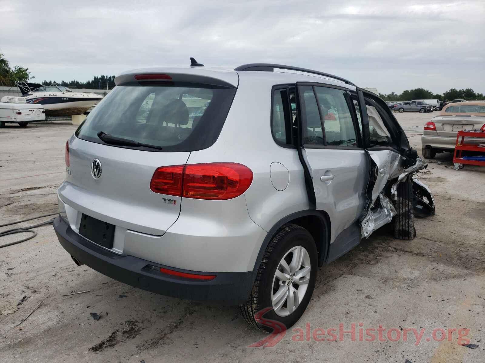 WVGAV7AX2HK010860 2017 VOLKSWAGEN TIGUAN