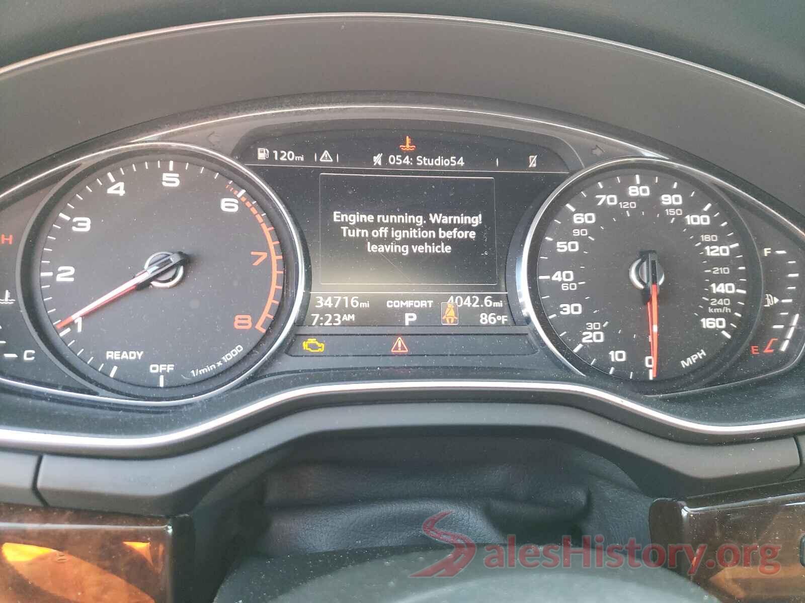 WAUDNAF44KA015002 2019 AUDI A4