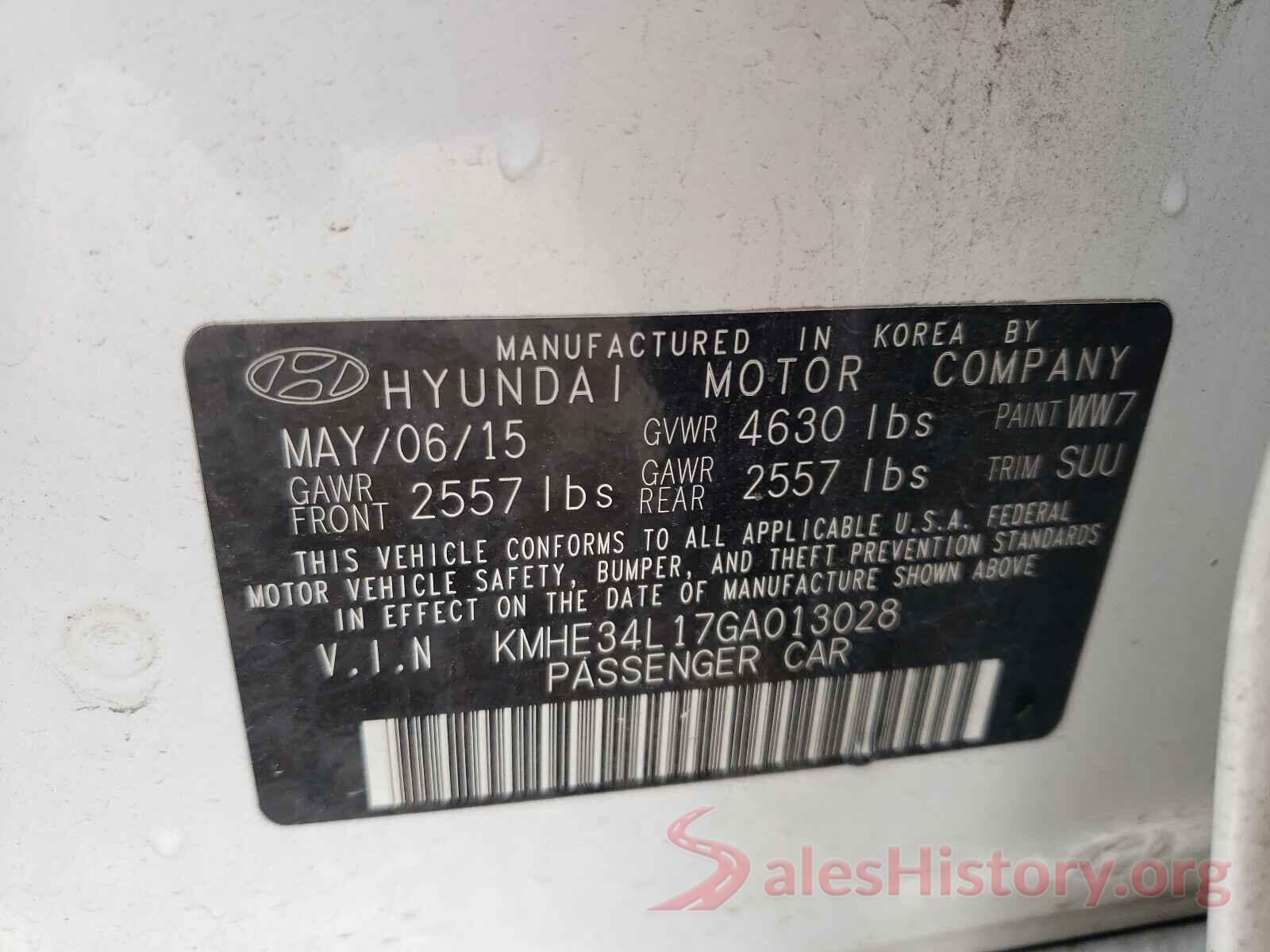 KMHE34L17GA013028 2016 HYUNDAI SONATA