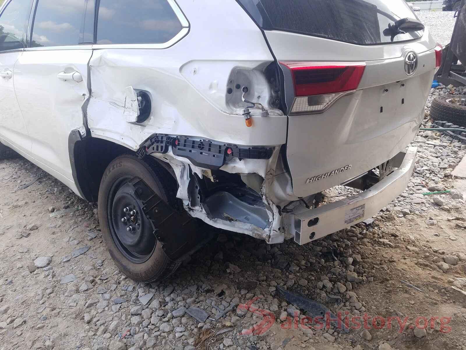 5TDBZRFH8HS365020 2017 TOYOTA HIGHLANDER