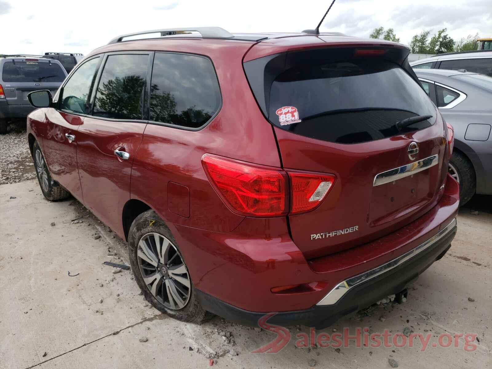 5N1DR2MM5HC616850 2017 NISSAN PATHFINDER