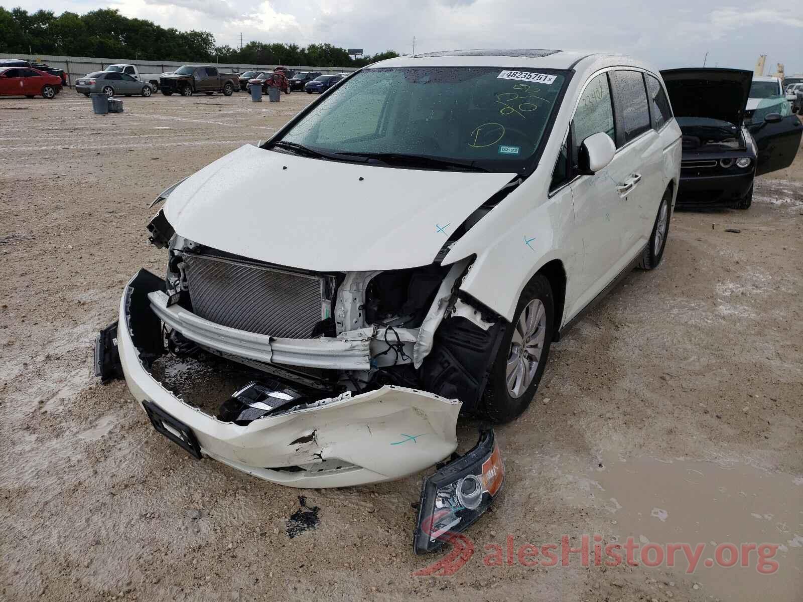 5FNRL5H67GB128901 2016 HONDA ODYSSEY