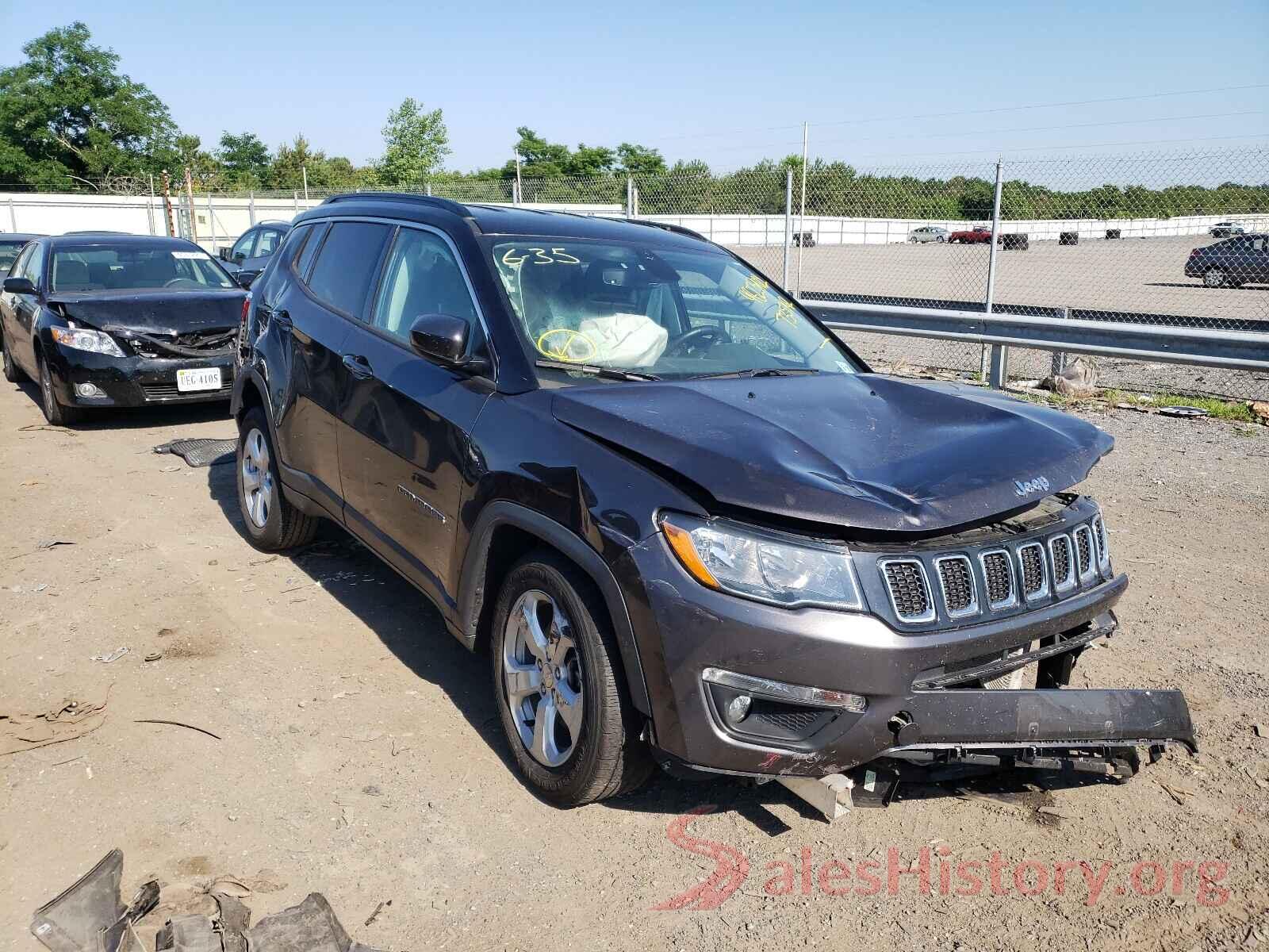 3C4NJDBB4KT735742 2019 JEEP COMPASS