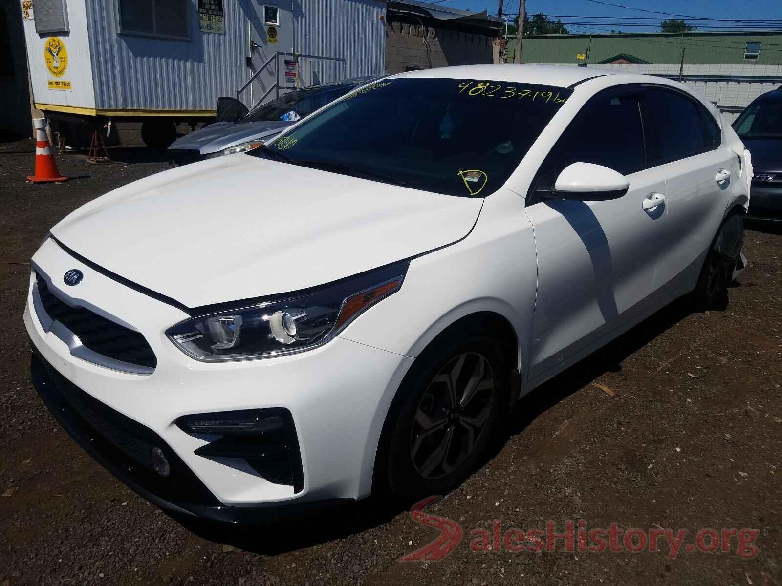 3KPF24AD7LE253633 2020 KIA FORTE