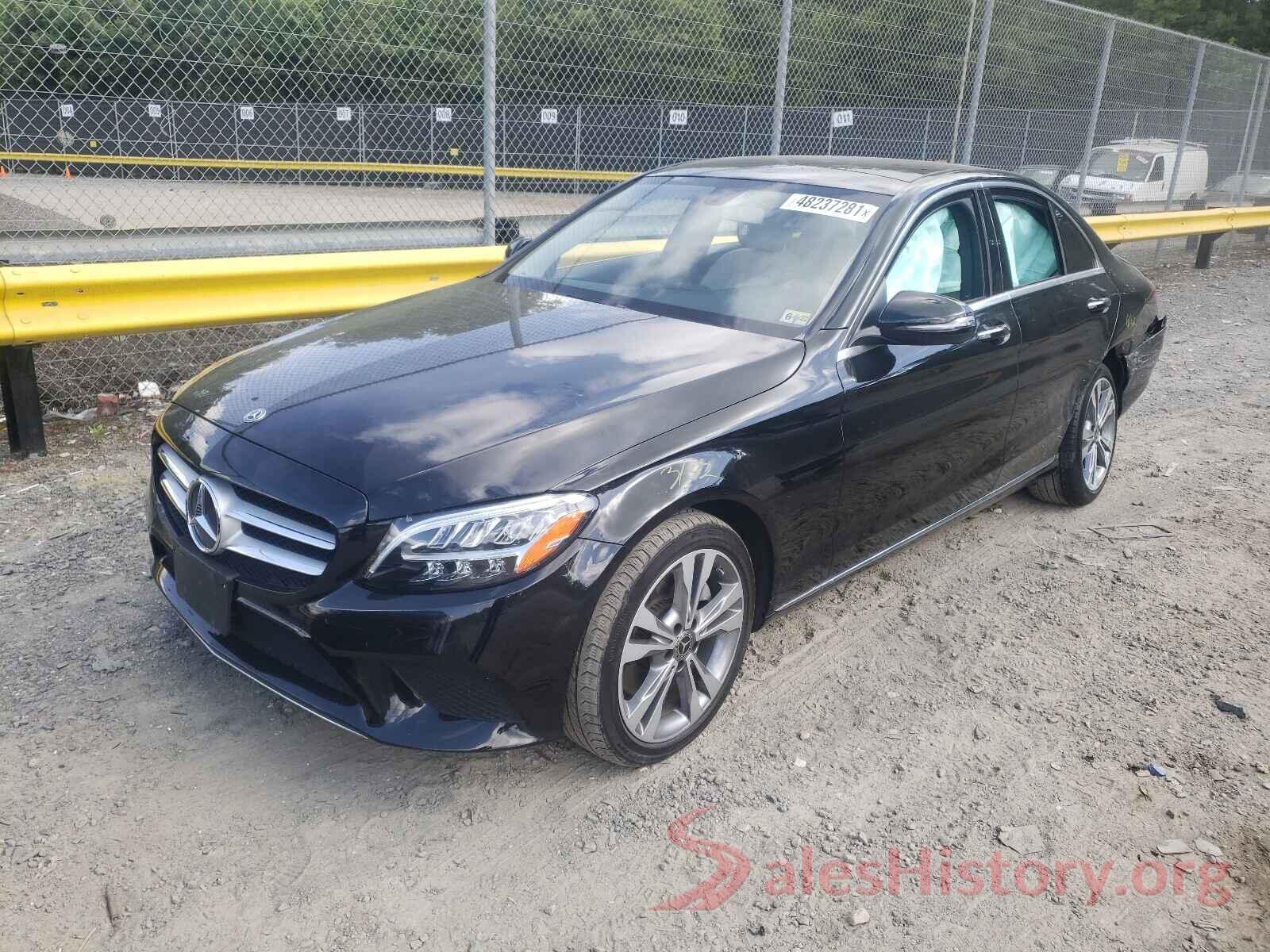 55SWF8EB1KU302482 2019 MERCEDES-BENZ C CLASS