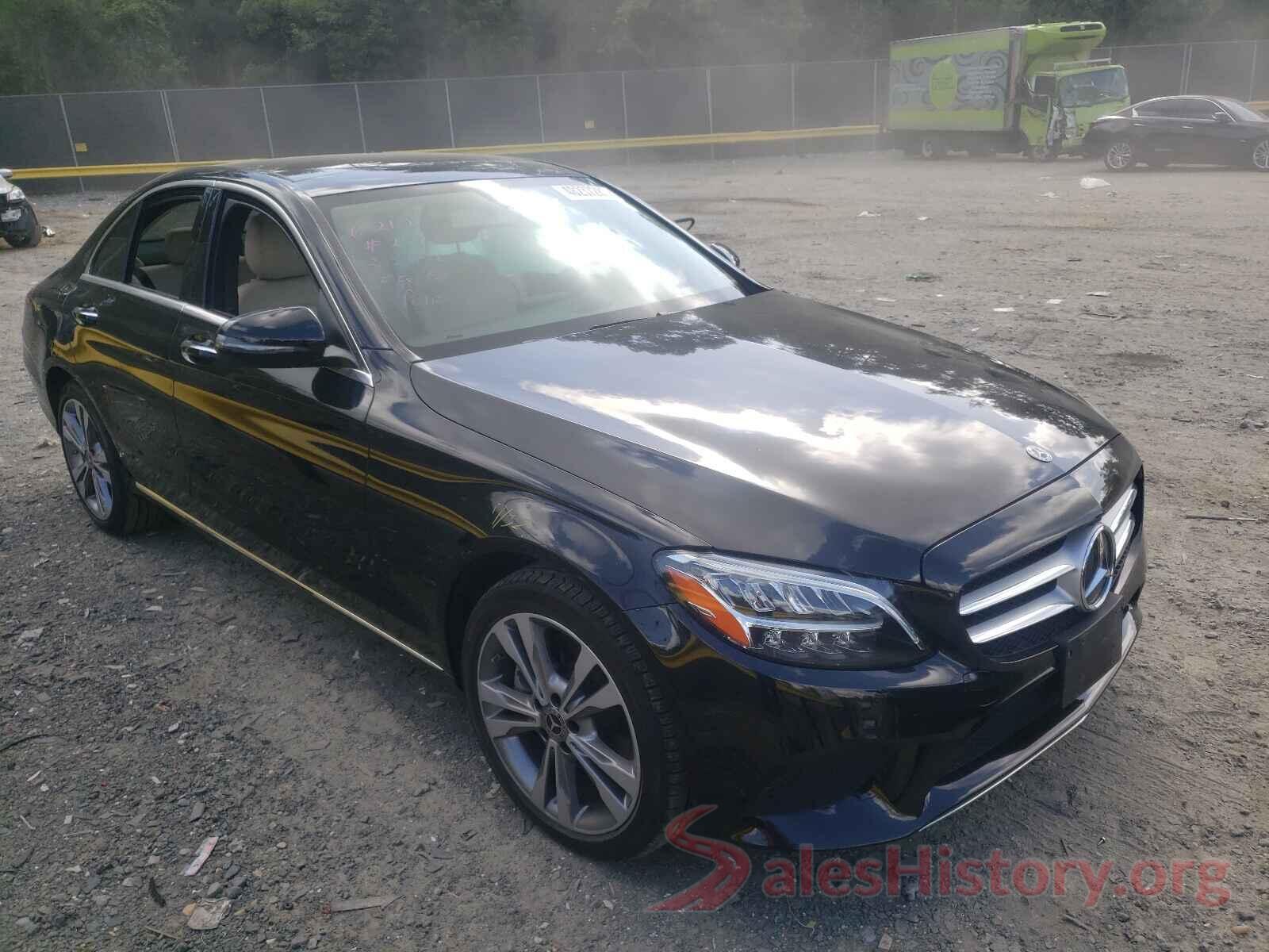 55SWF8EB1KU302482 2019 MERCEDES-BENZ C CLASS