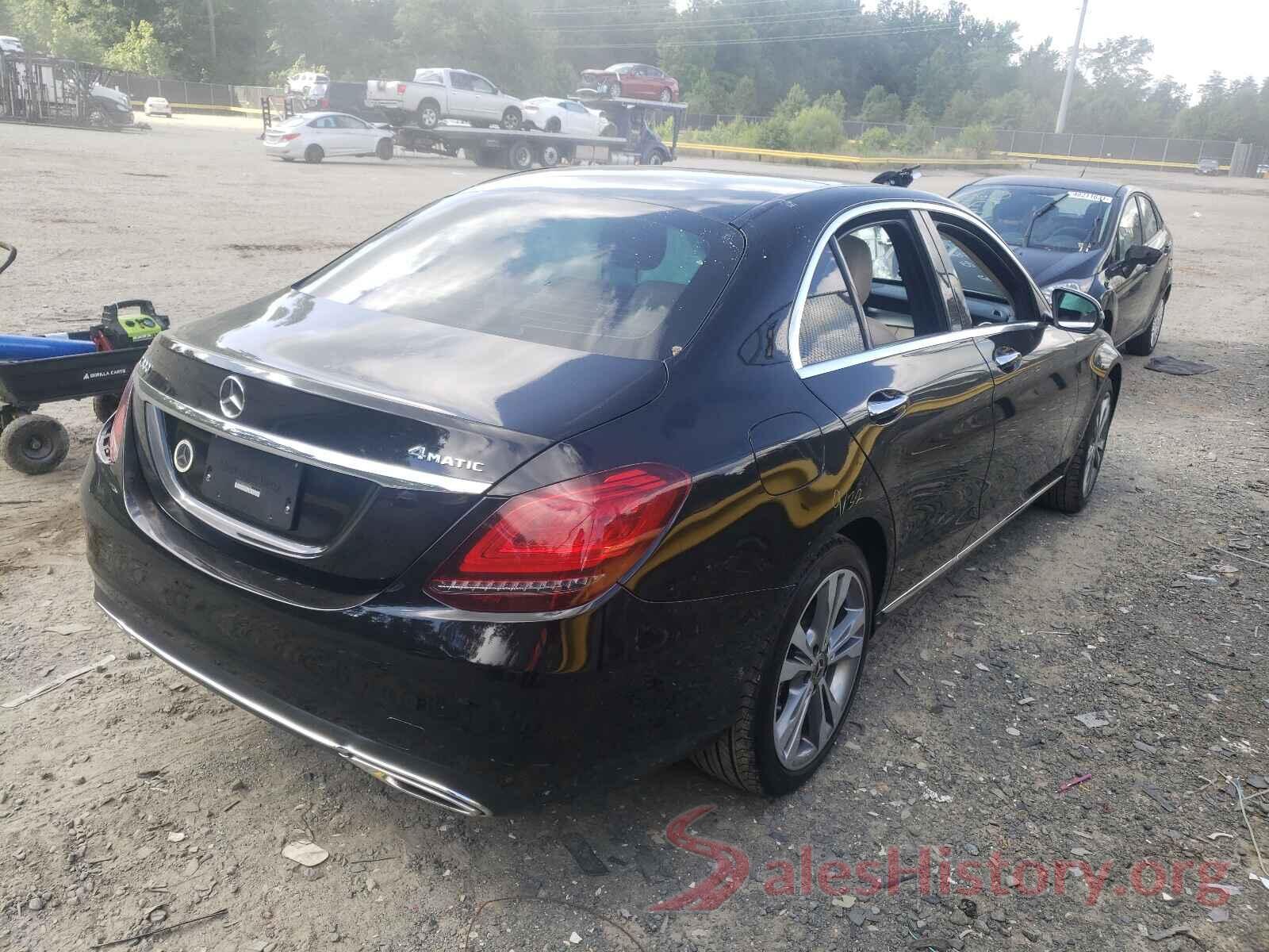 55SWF8EB1KU302482 2019 MERCEDES-BENZ C CLASS