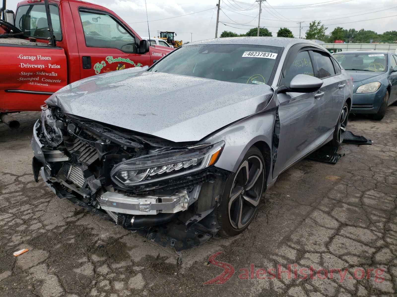 1HGCV1F37KA176242 2019 HONDA ACCORD