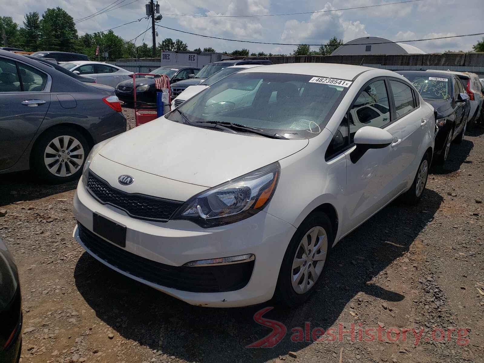 KNADM4A3XG6576334 2016 KIA RIO