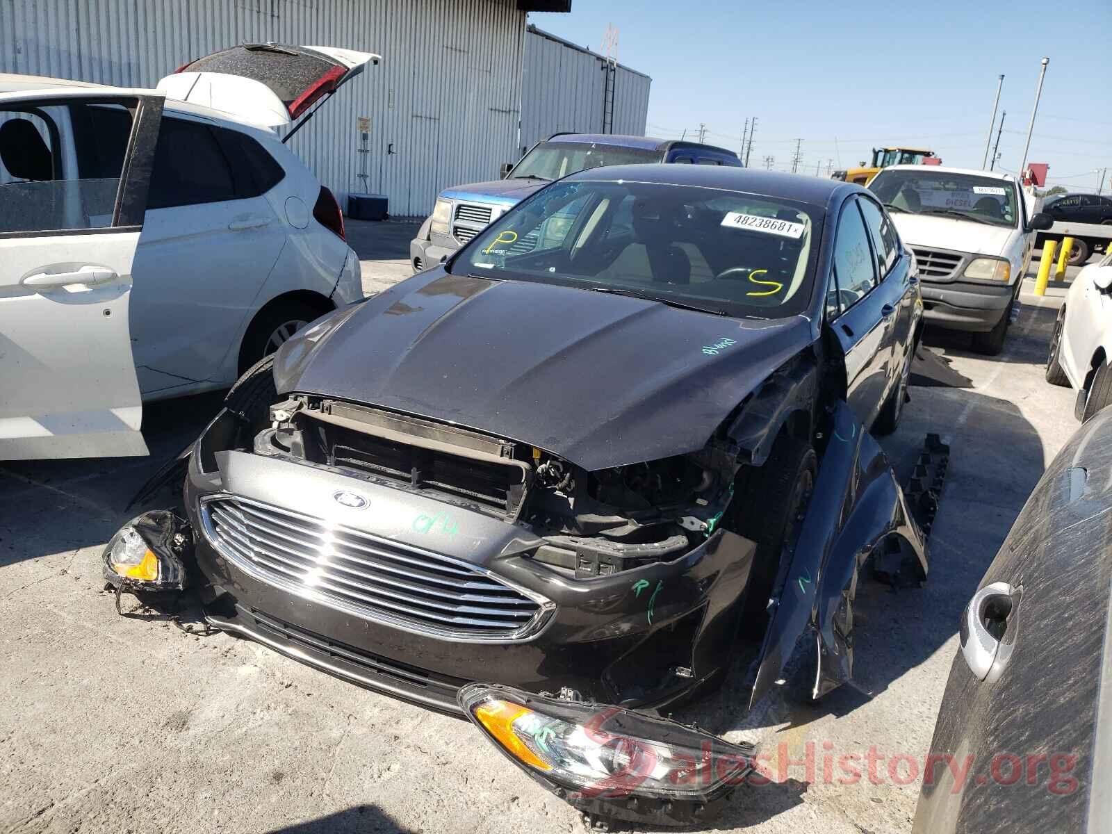 3FA6P0LU6KR143743 2019 FORD FUSION