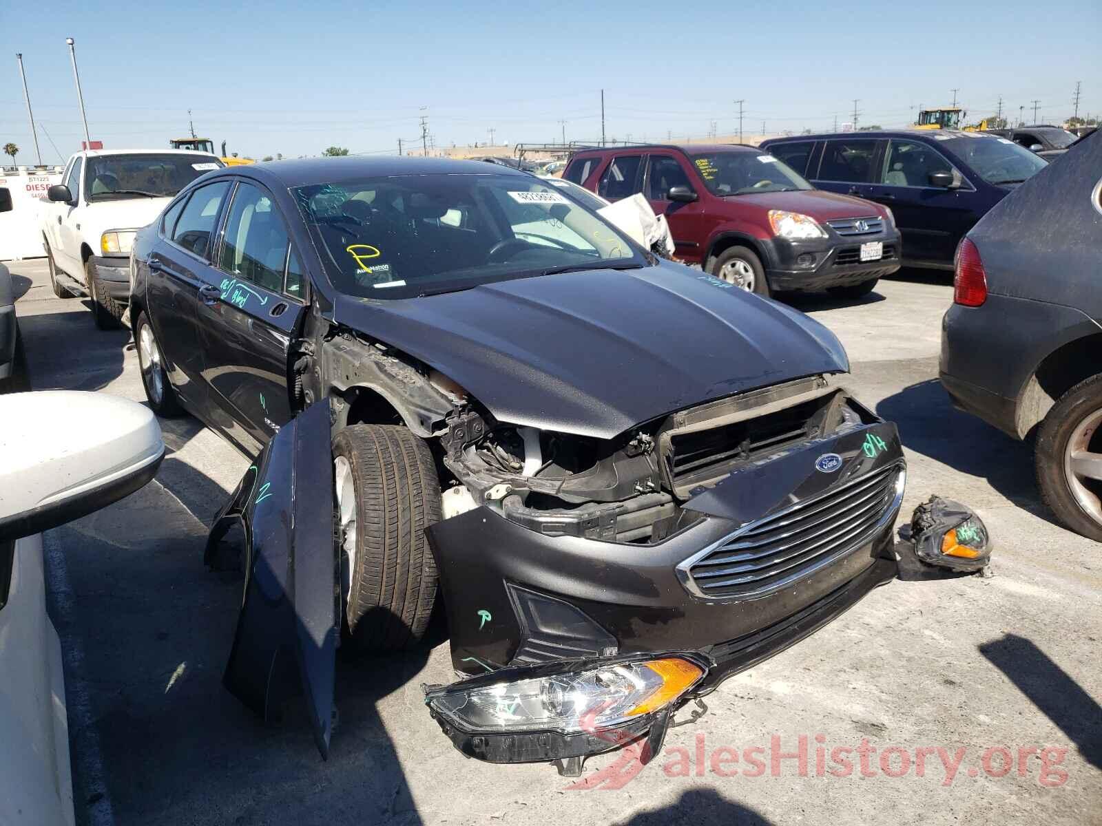 3FA6P0LU6KR143743 2019 FORD FUSION