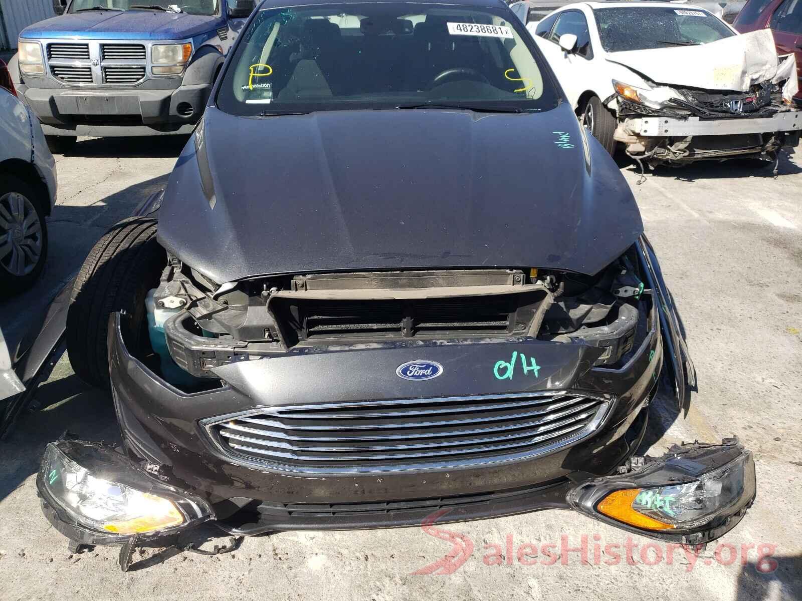 3FA6P0LU6KR143743 2019 FORD FUSION