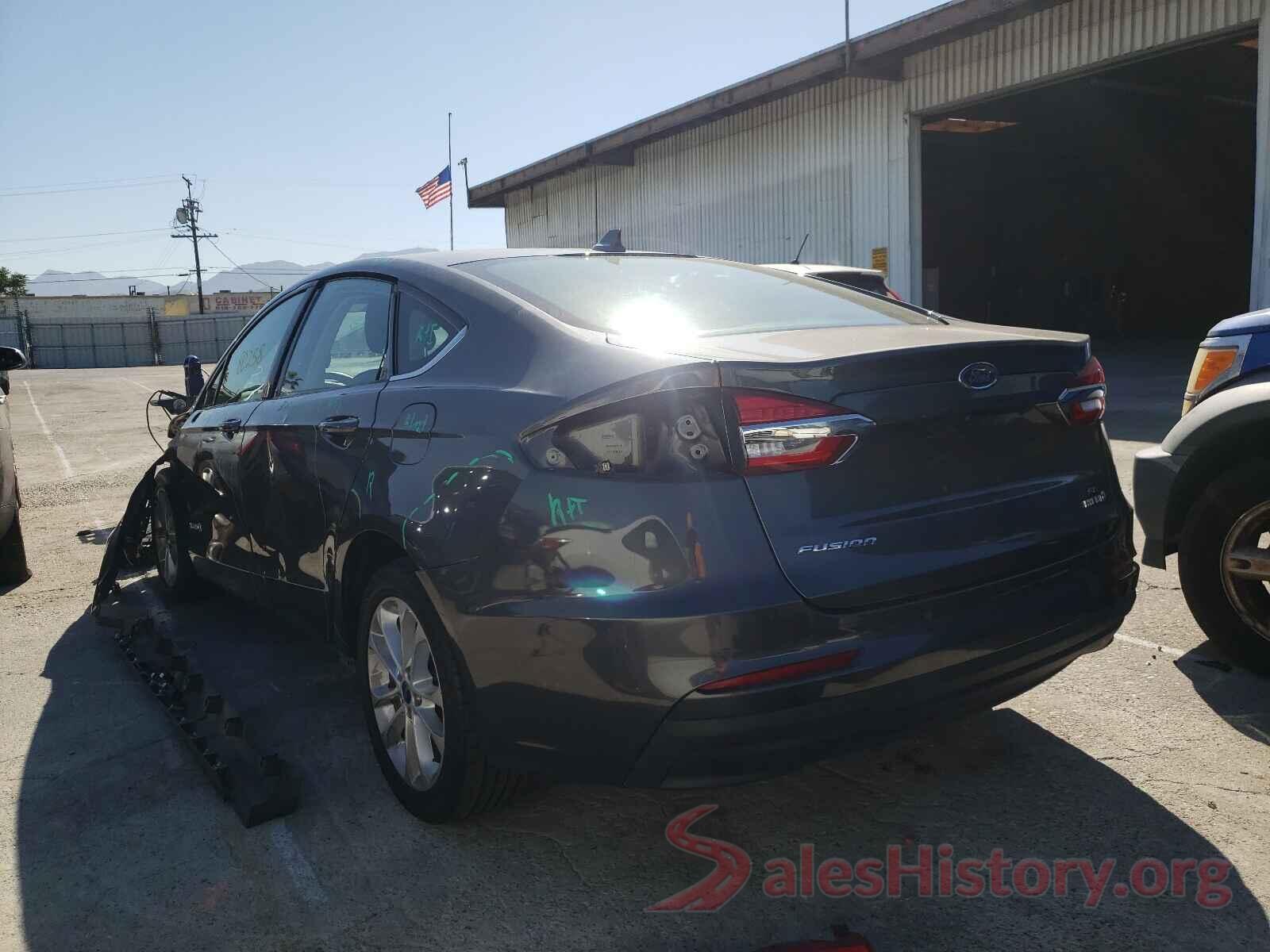 3FA6P0LU6KR143743 2019 FORD FUSION