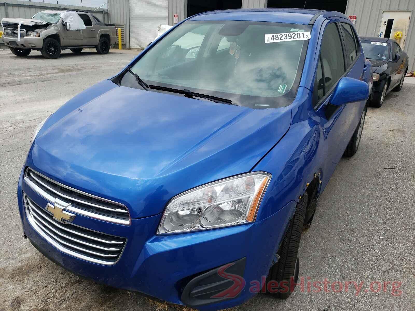 KL7CJKSB2GB757384 2016 CHEVROLET TRAX