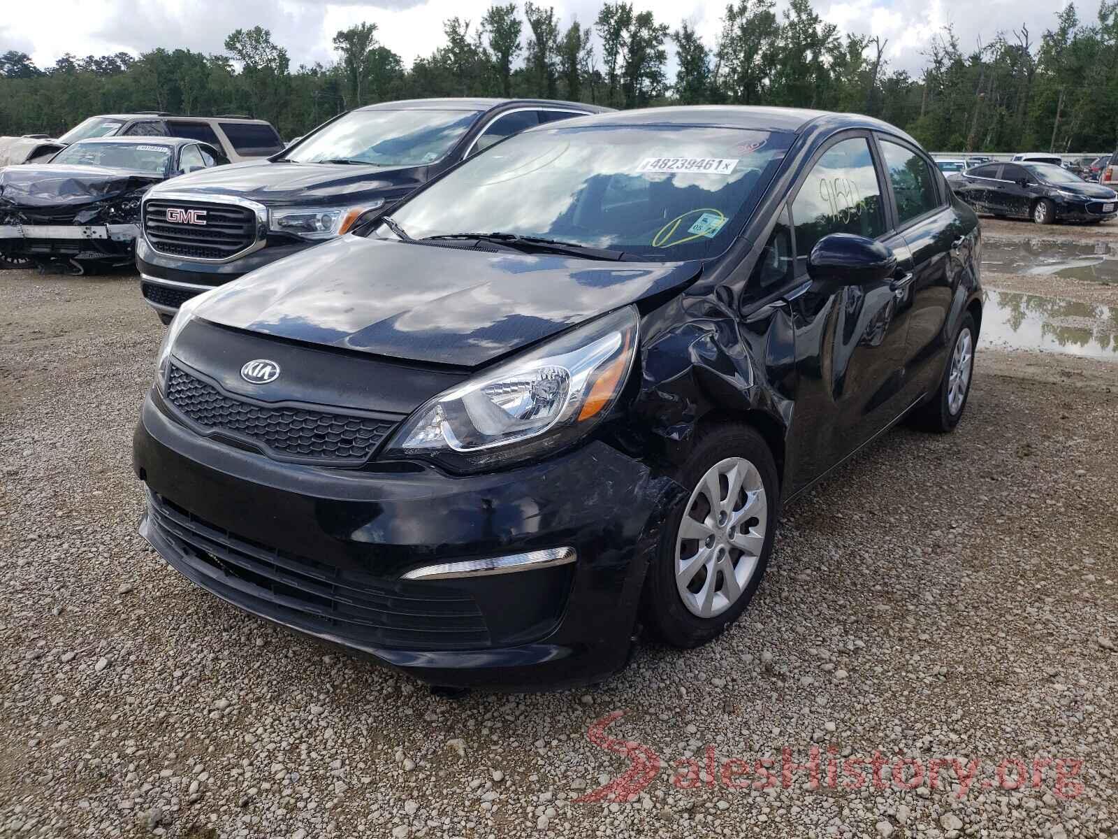 KNADM4A35H6005576 2017 KIA RIO