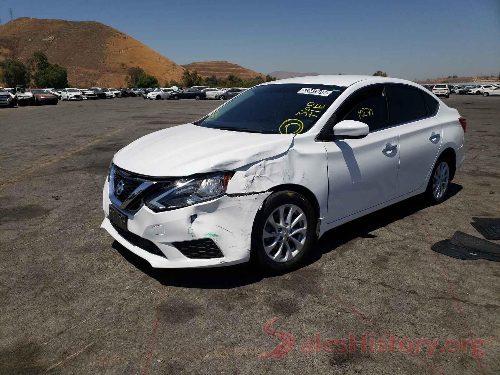 3N1AB7AP7KY286296 2019 NISSAN SENTRA