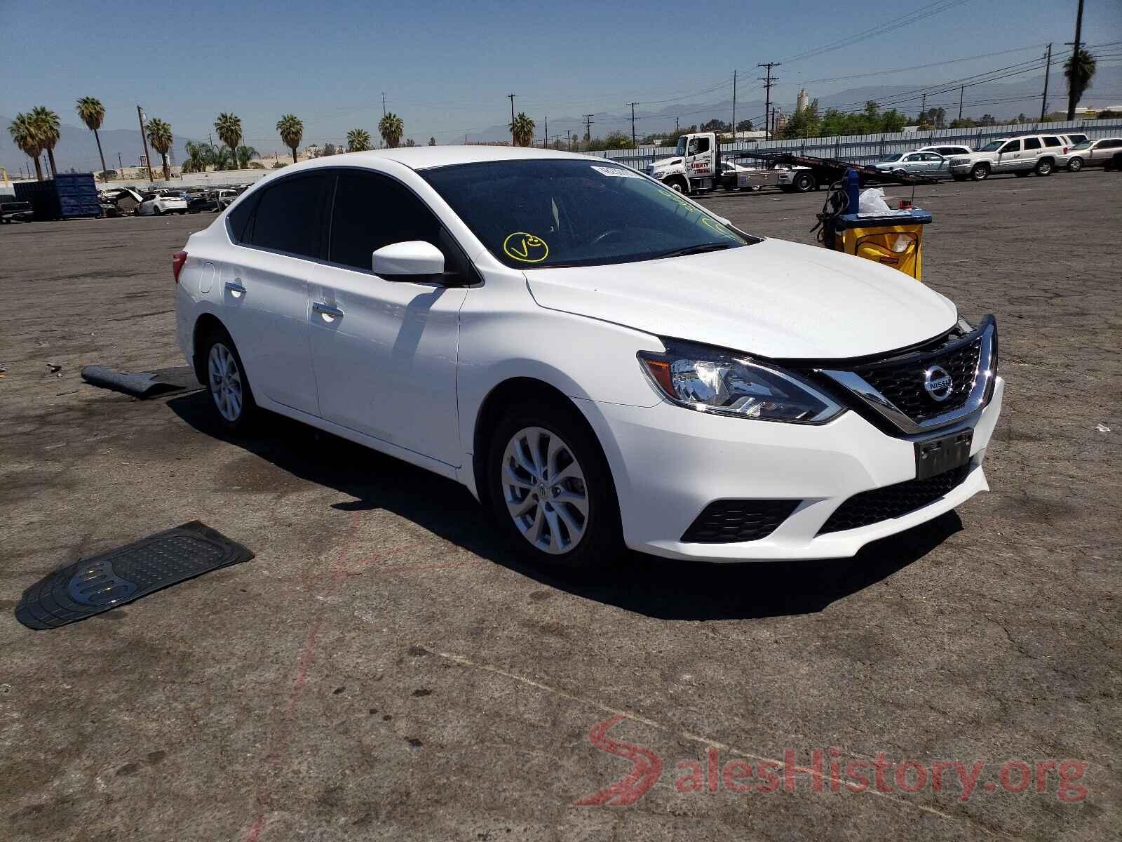 3N1AB7AP7KY286296 2019 NISSAN SENTRA