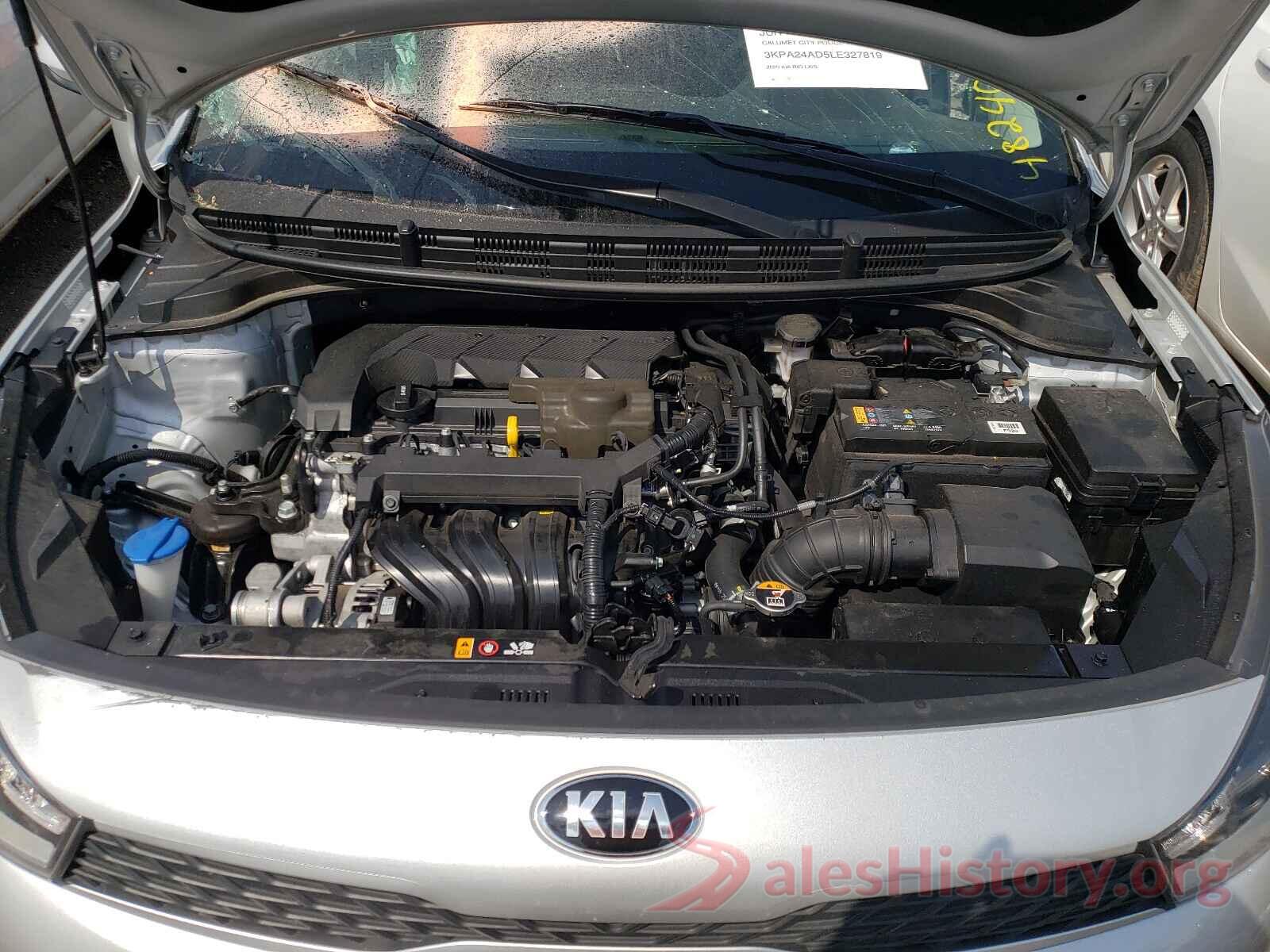 3KPA24AD5LE327819 2020 KIA RIO