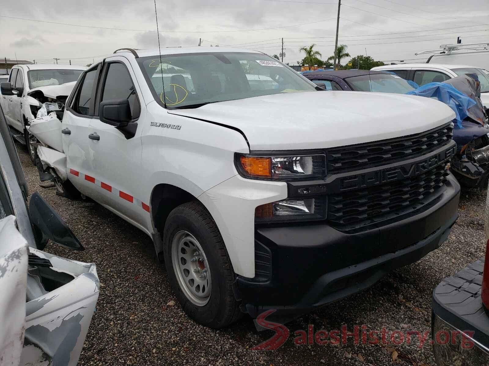 1GCRWAEH8KZ296524 2019 CHEVROLET SILVERADO